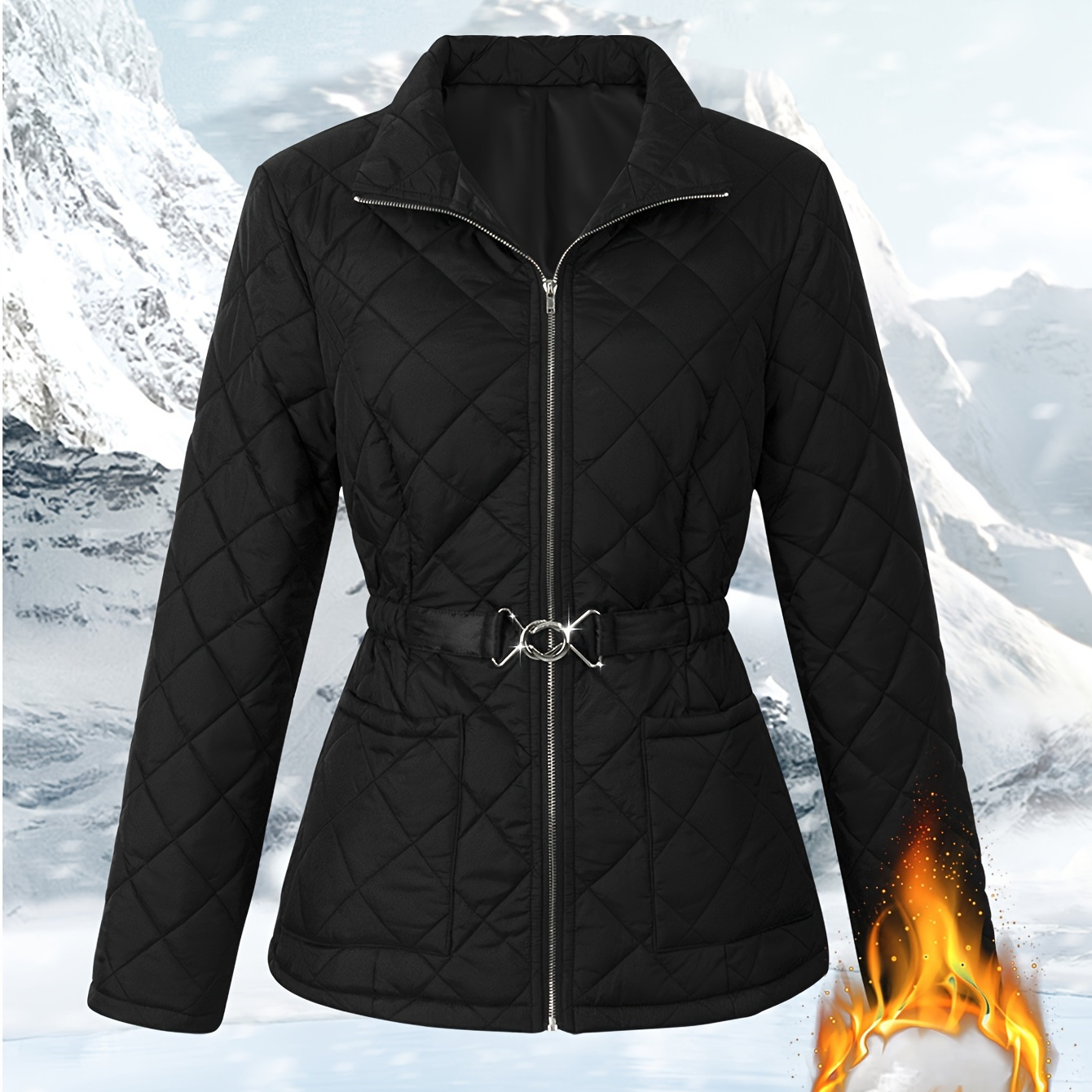 

Women' And Winter Plus Velvet Plus Solid Color Clothes