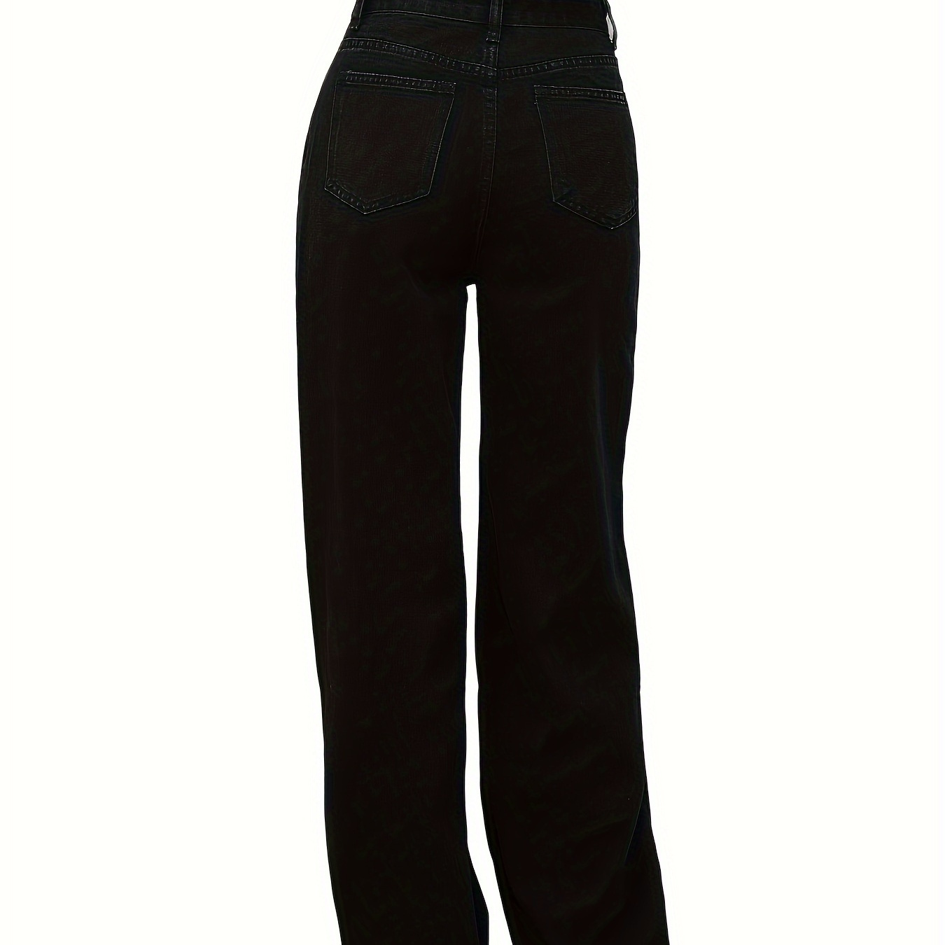 

Flvsun High Waist Denim Wide Leg Jeans For Women Casual High Waist Jeans Denim Pants