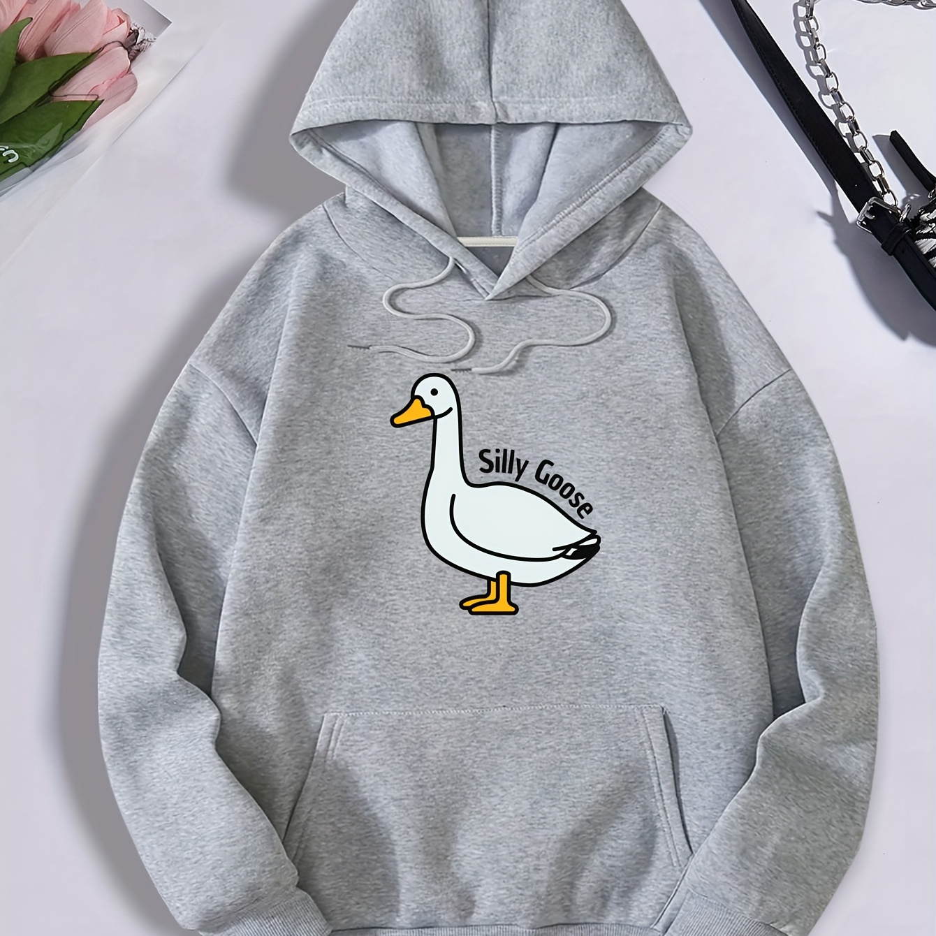 Grey cheap goose hoodie