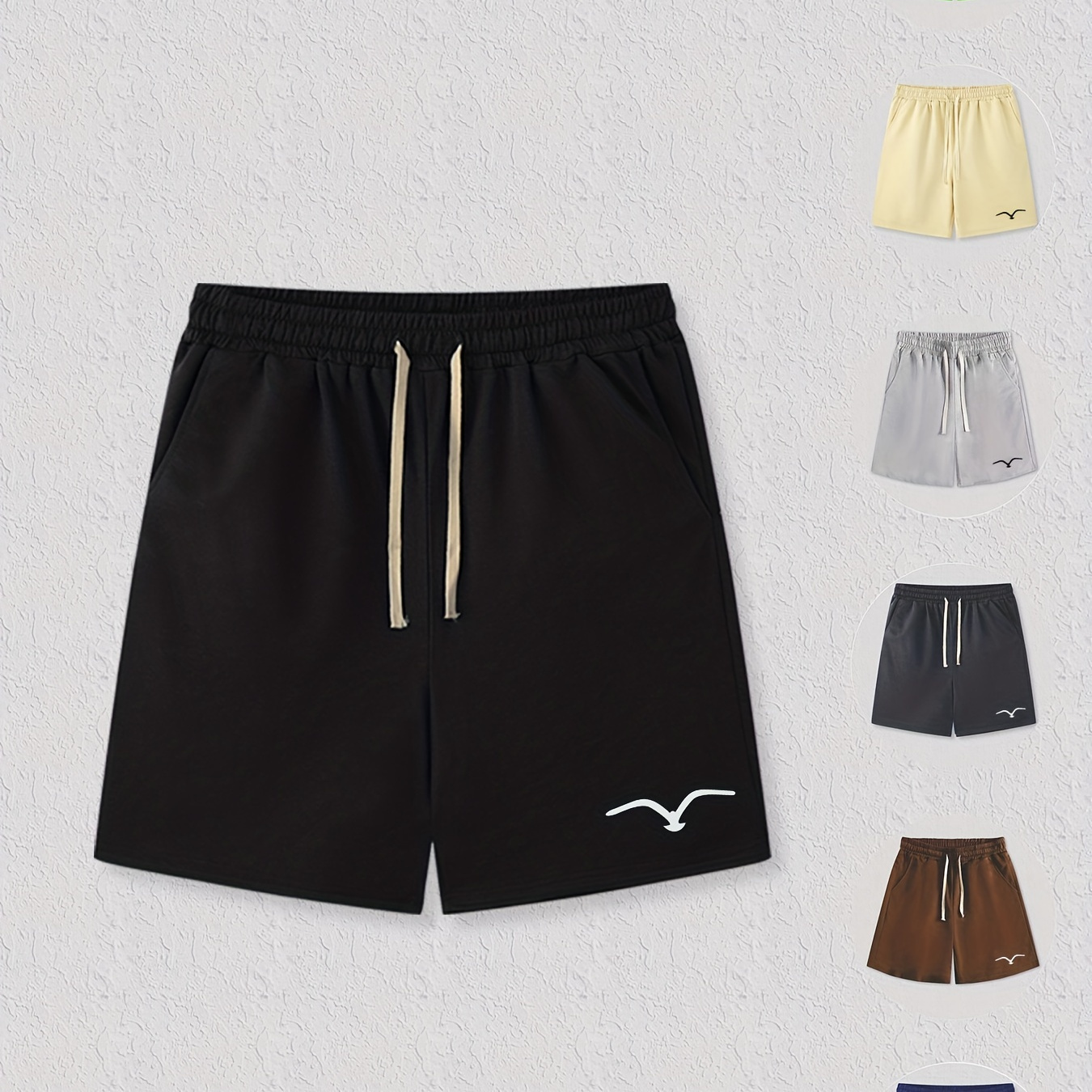 

Men's Stylish Seagull Graphic Shorts - Perfect For Workouts & Outdoor Adventures This Summer!