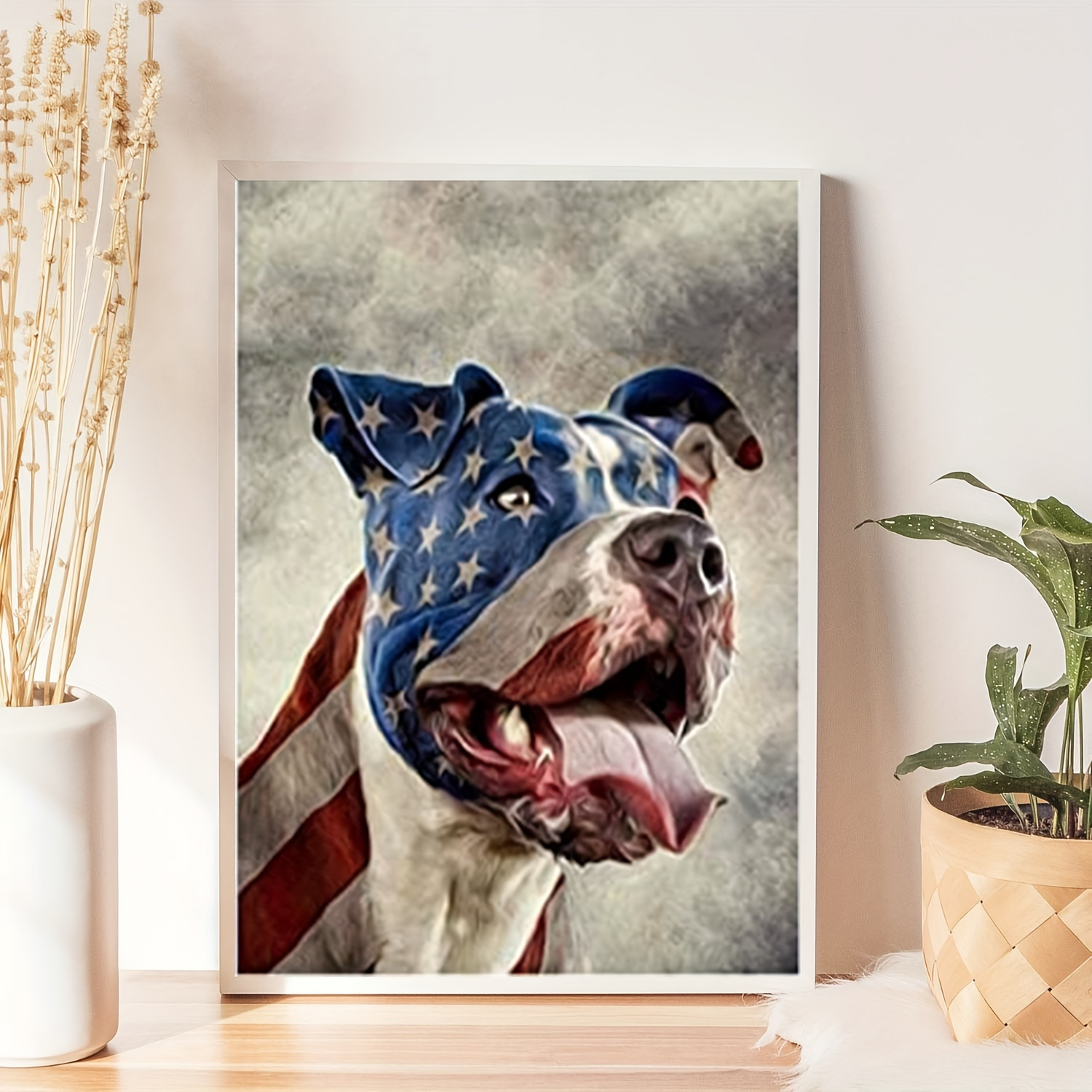 Diy Diamond Art Painting Kits For Adults Colorful Dogs Art - Temu