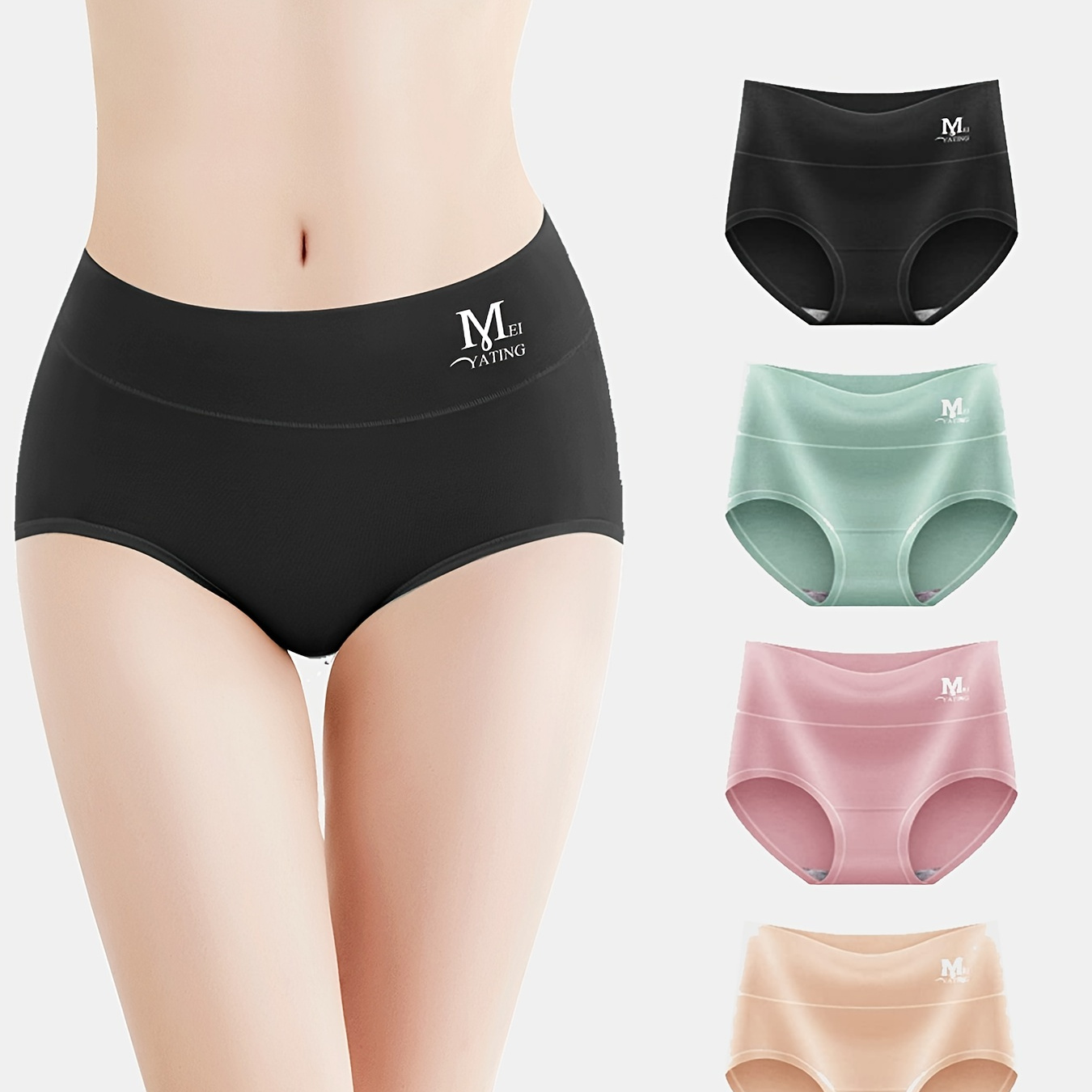  Baseball Mom Women's High Waisted Underwear Soft Briefs  Breathable Panties : Sports & Outdoors