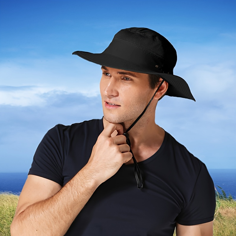 Men Surf Fisherman Hat Wide Brim Sun Visor Foldable Sun Protection Hiking  Fishing Hat With Reflective Film Outdoor Hat - Jewelry & Accessories - Temu  United Kingdom