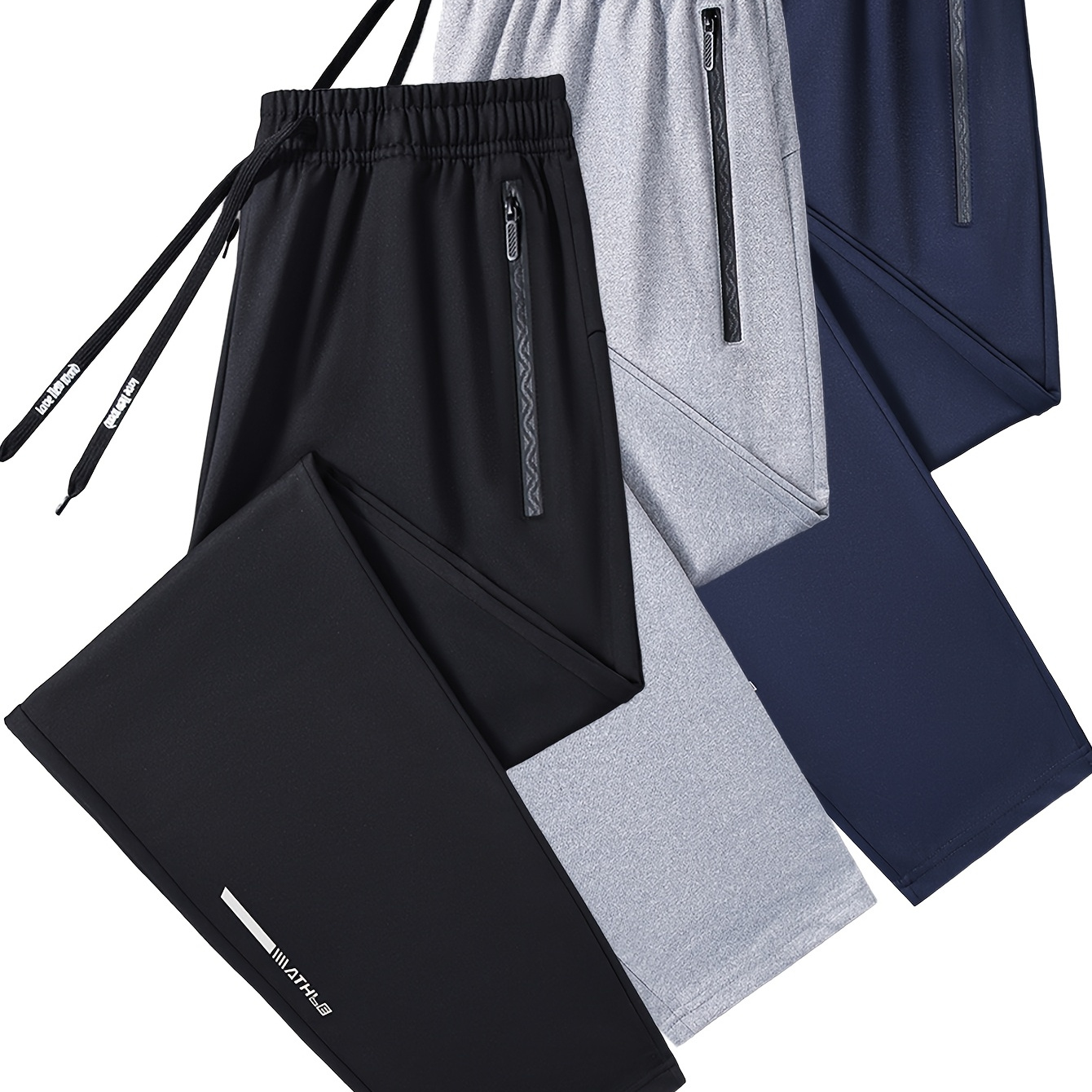 

1pc Men' Trend With A Unique Reflective Effect Long Pants For Daily Work, Dates, Travel Outfits.