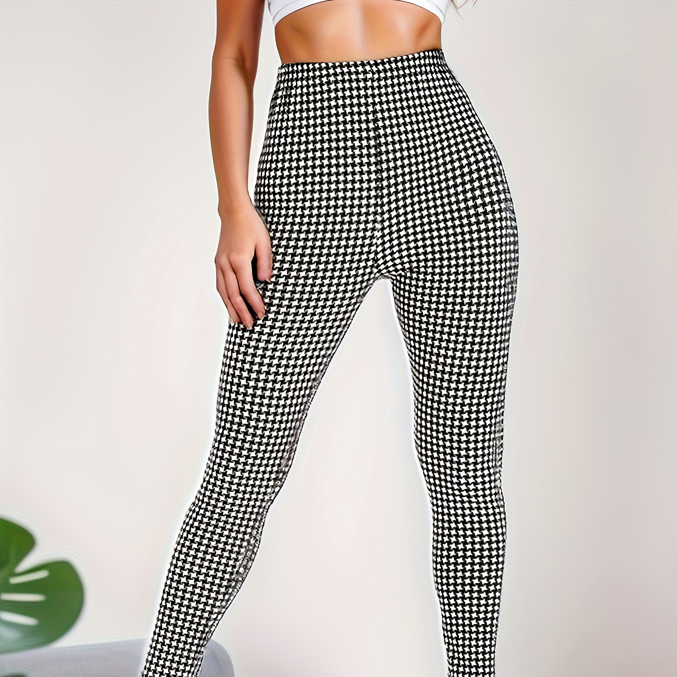 

Legging skinny imprimé , legging extensible décontracté tous , vêtements pour femmes