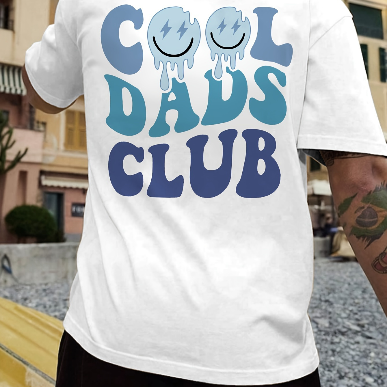 

Dads Club T- For Men, Top, Men' For Summer