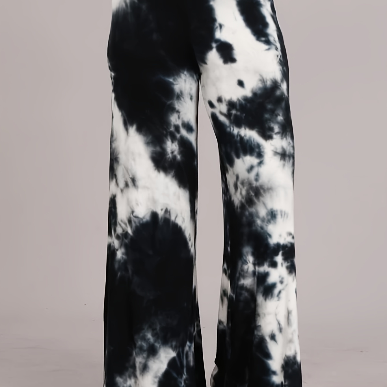 

Tie Dye High Waist Pants, Casual Wide Leg Pants, Women's Clothing