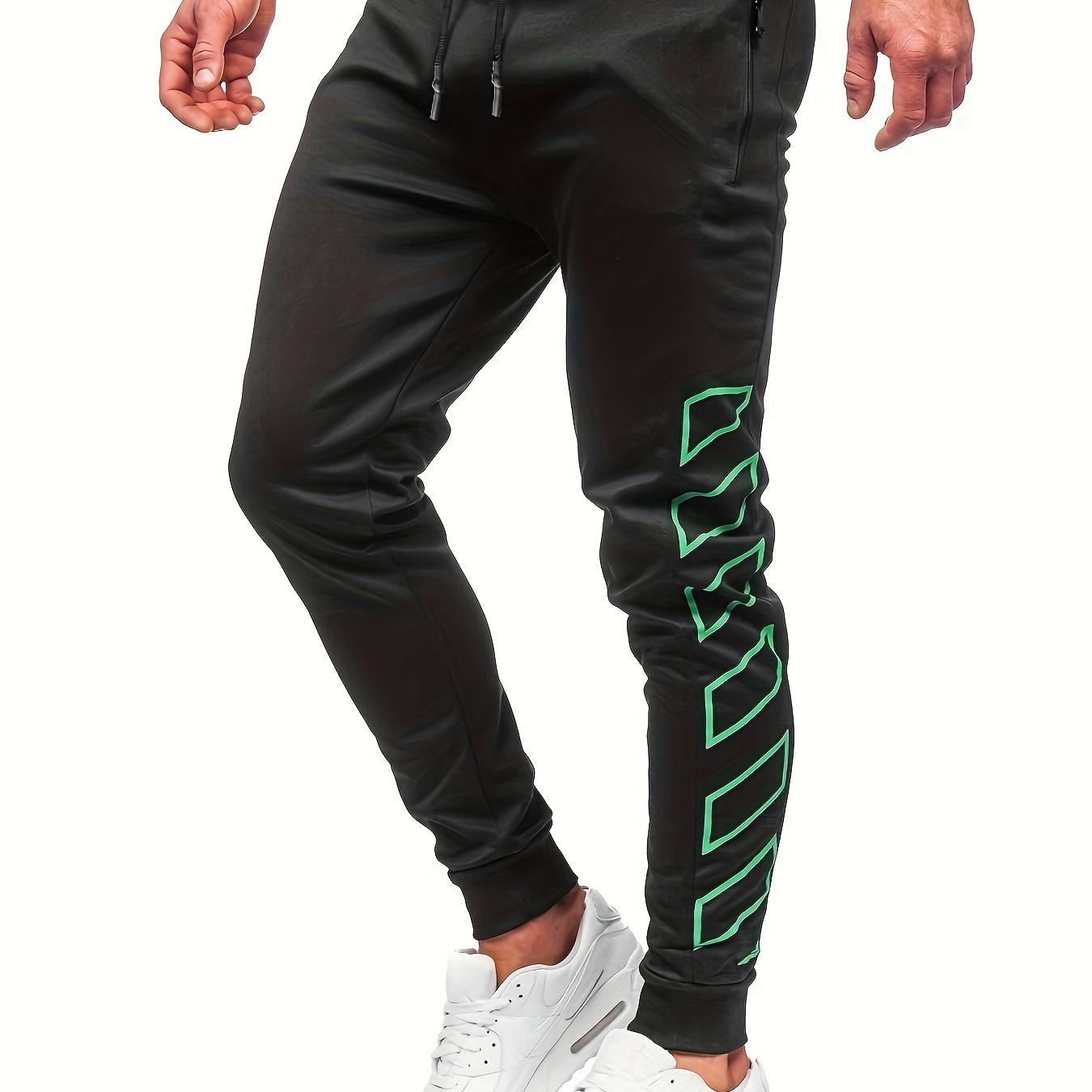 

Trendy Men's Casual Sports Pants Night Run Fitness Running Casual Pants