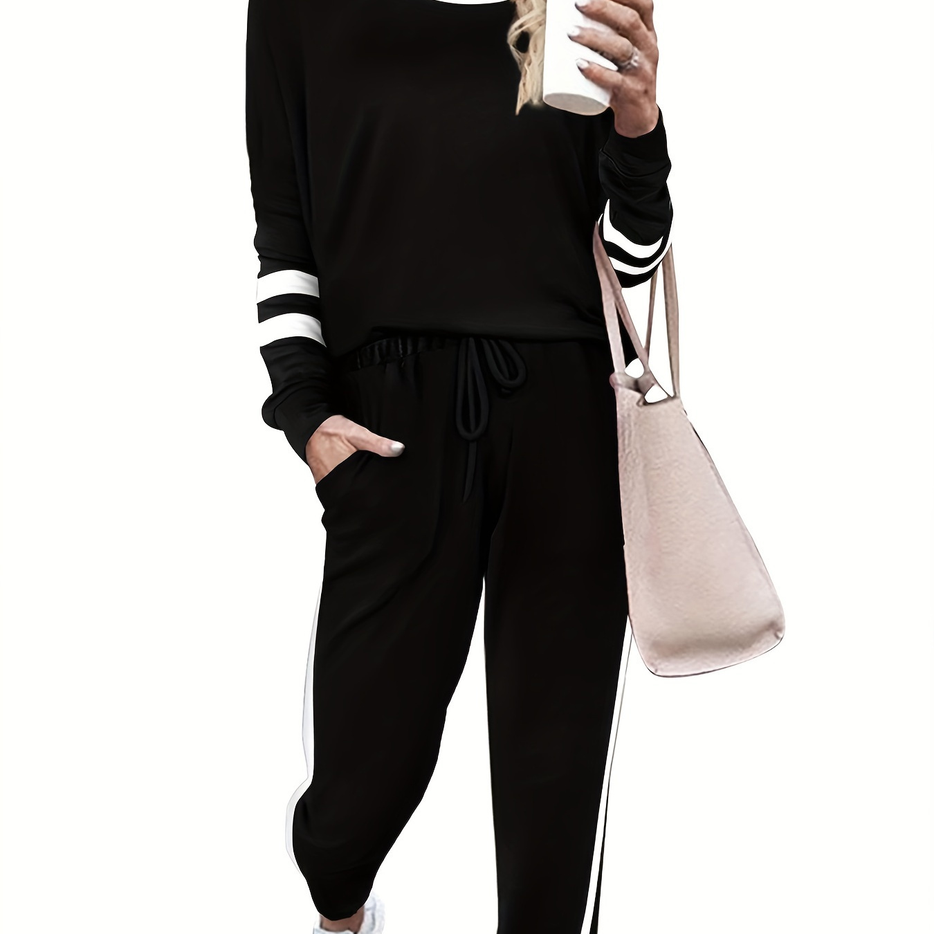 

Sweatsuit For Women 2pcs Outfits For Womens Crewneck Sweatshirts Pullover Fall Tops Casual Pants