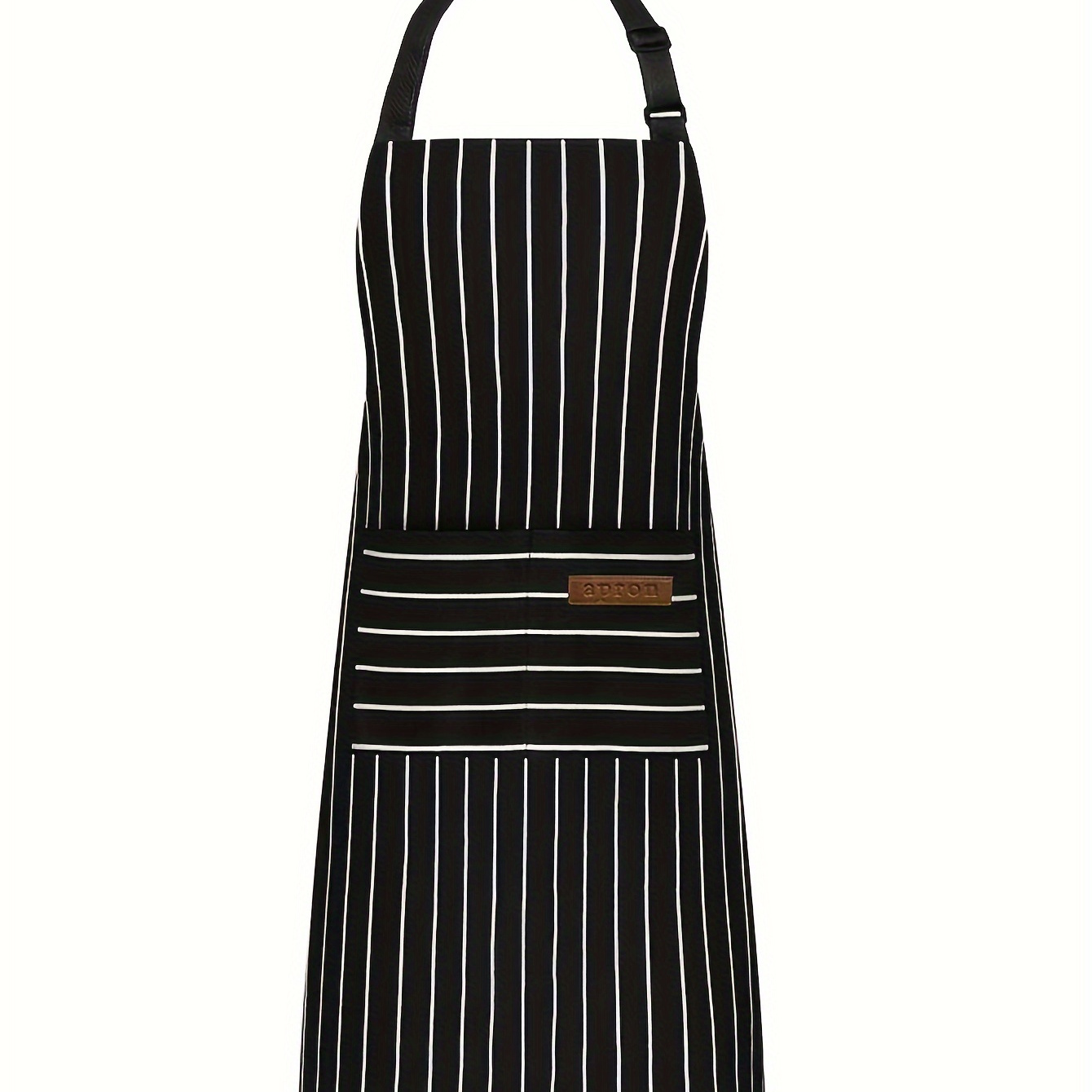 TEMU 1pc Classic Design Striped Apron, Unisex Simple Criss Cross Apron For Kitchen Home Restaurant Coffee Shop Barbecue, Men's Workwear And Protective Clothing