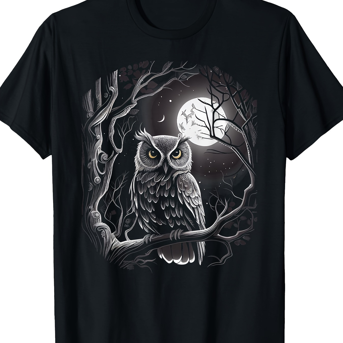 

Owl Birds Graphic T-shirt220g-100%cotton