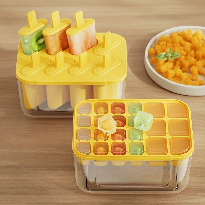 Silica Gel Ice Lattice With Ice Cube Mould For Easy Ice - Temu