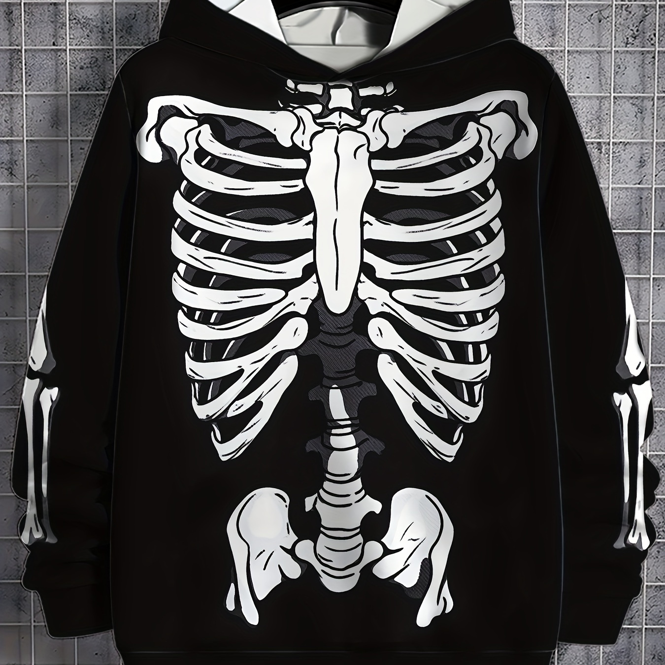 

Men' Hoodie, Casual Long Sleeve Hooded Sweatshirt For Outdoor