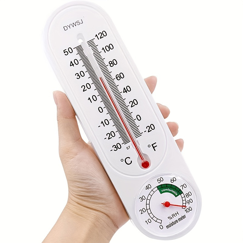 Embedded electronic temperature and hygrometer household thermometer  hygrometer high-precision breeding cage thermometer