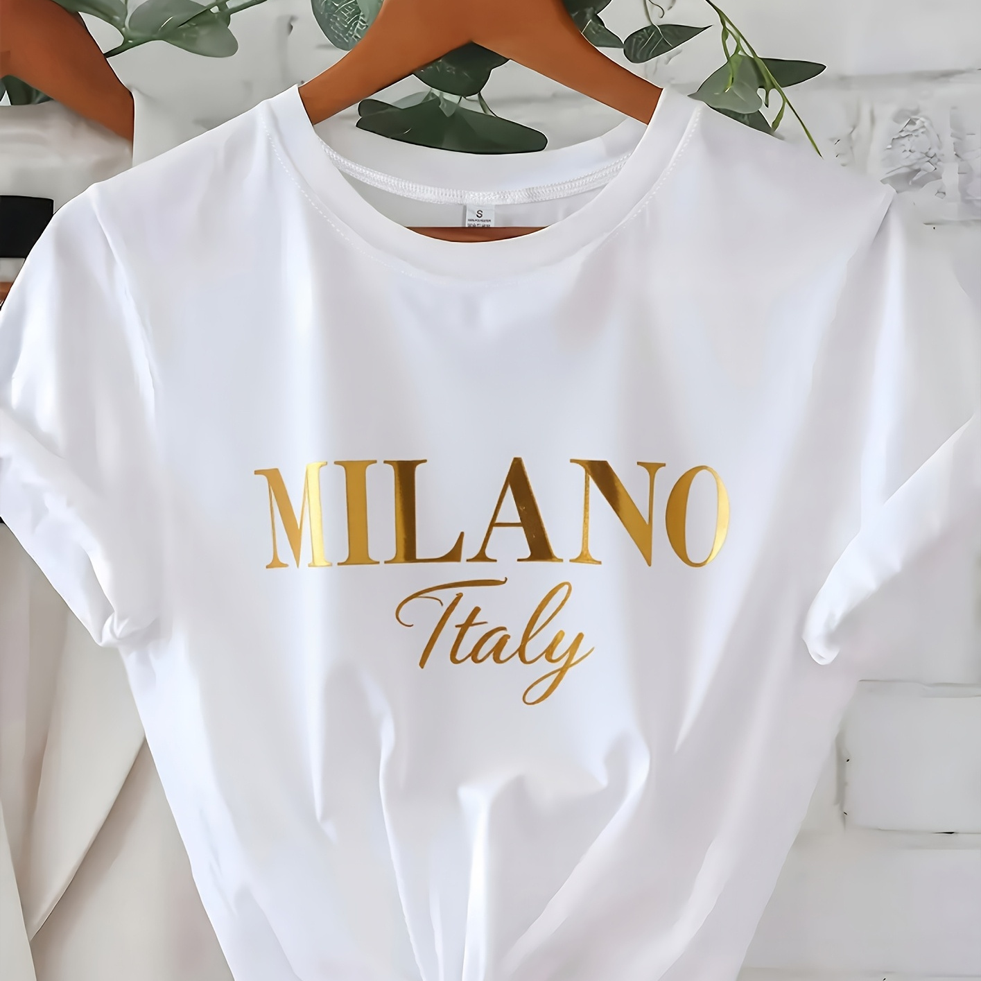 

C571 Exuding And The Design Features Shimmering Gold Letters With Italy Elegantly In A Smaller Lighter Font All Set Against A Background The Minimalist Sty