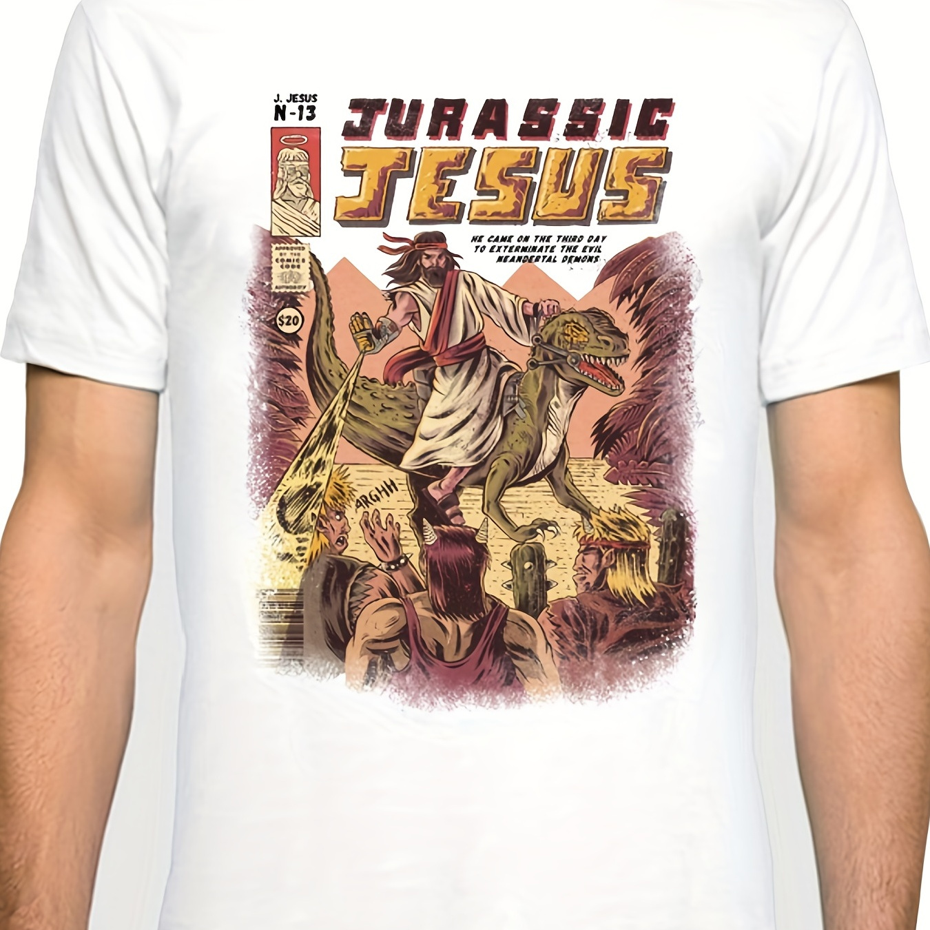 jurassic jesus t shirt