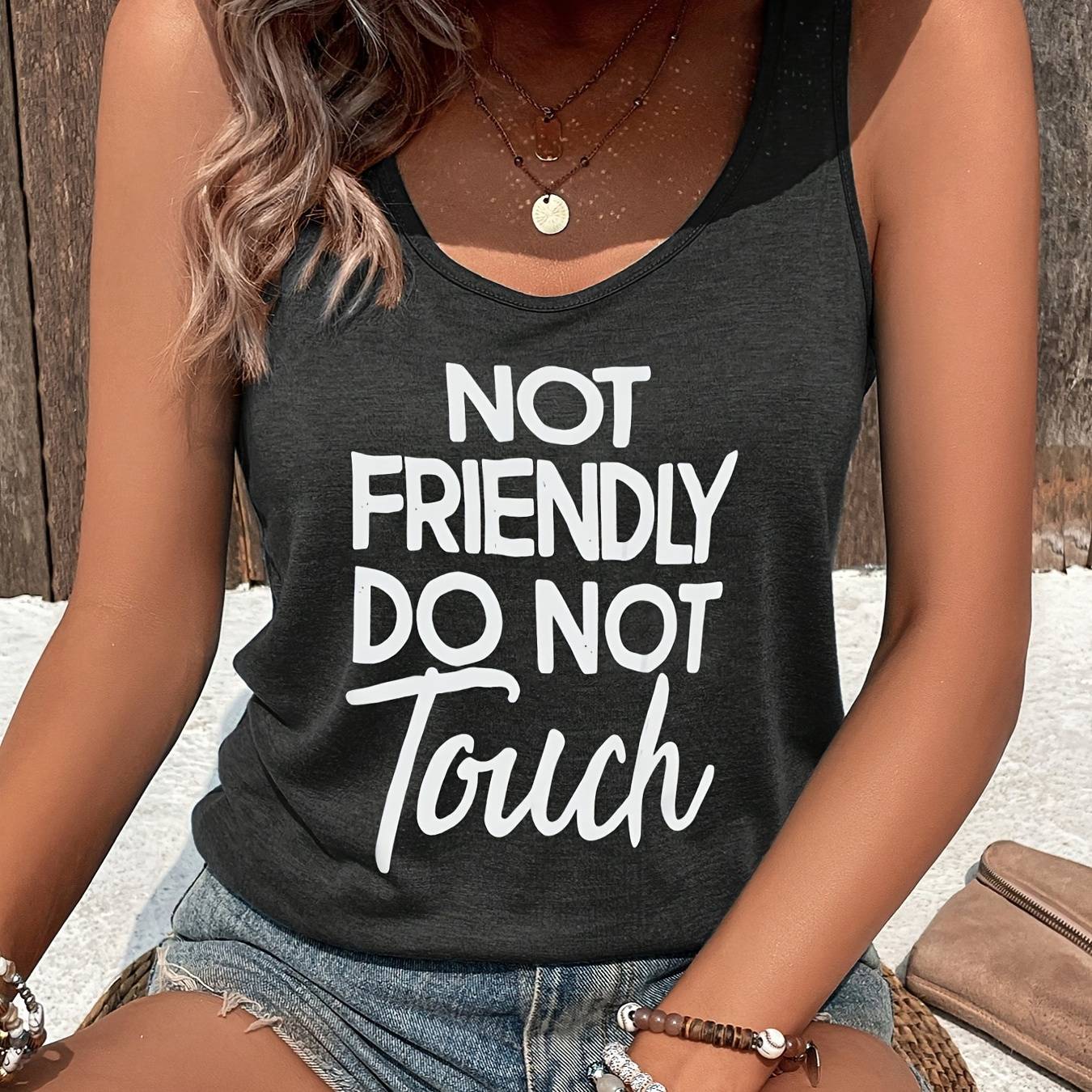 

Women Summer Printed Casual Tank Top