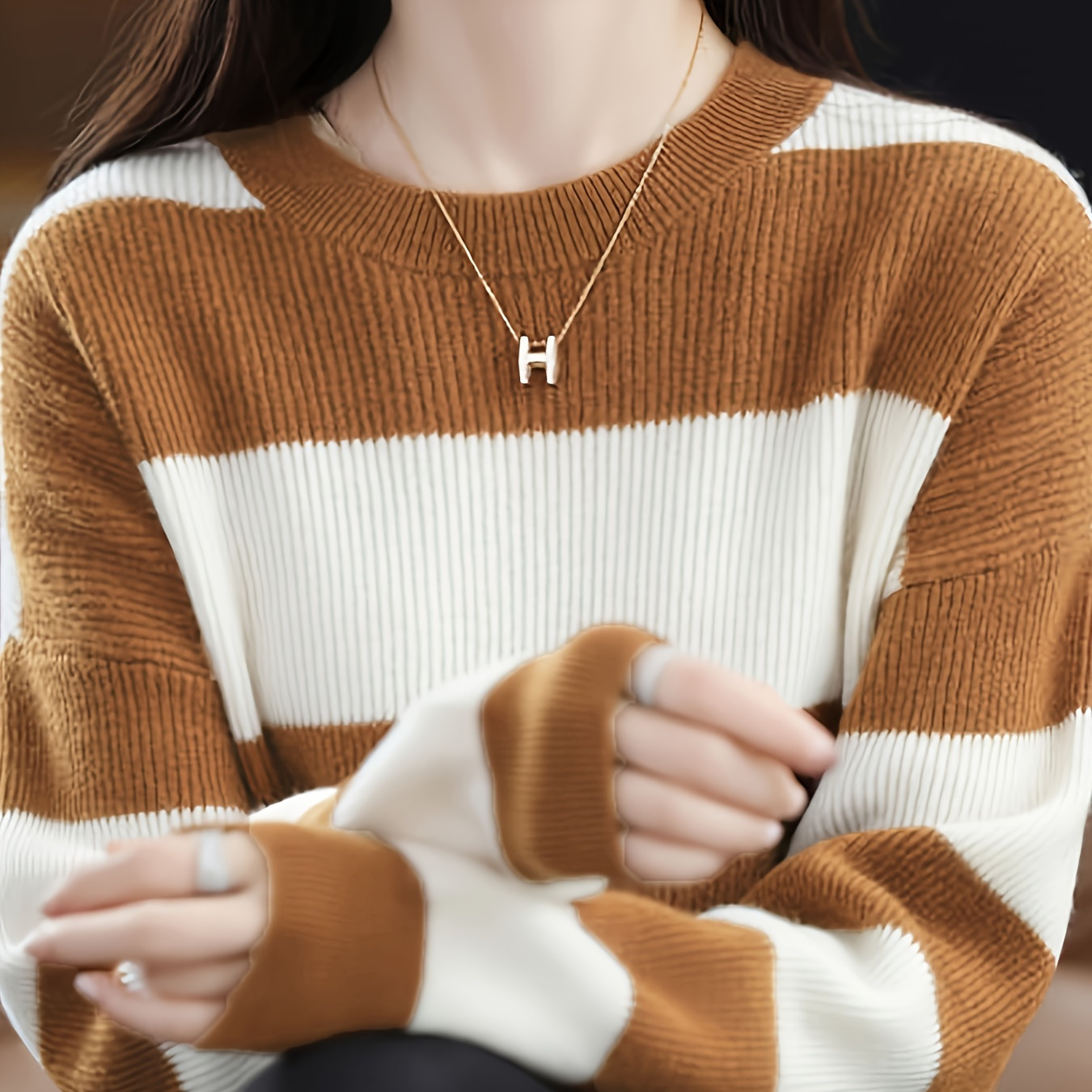 

Striped Long Sleeve , For & Fall, Women's Clothing