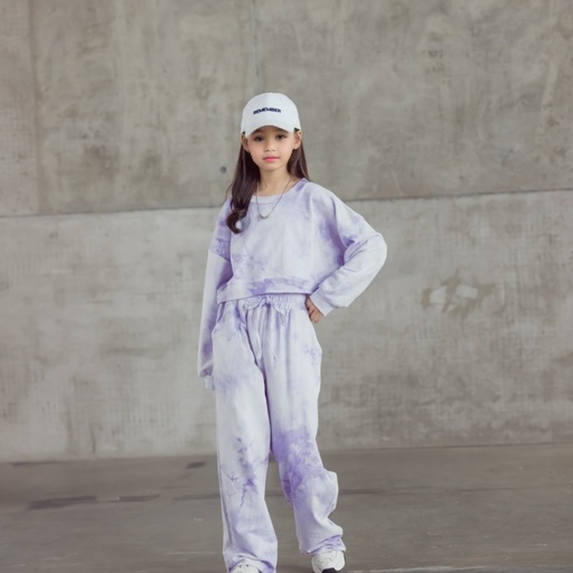 

Tie Dye 2pcs/set, Pullover Long Sweatshirt Top + Trousers - /fall Clothes, , , , For