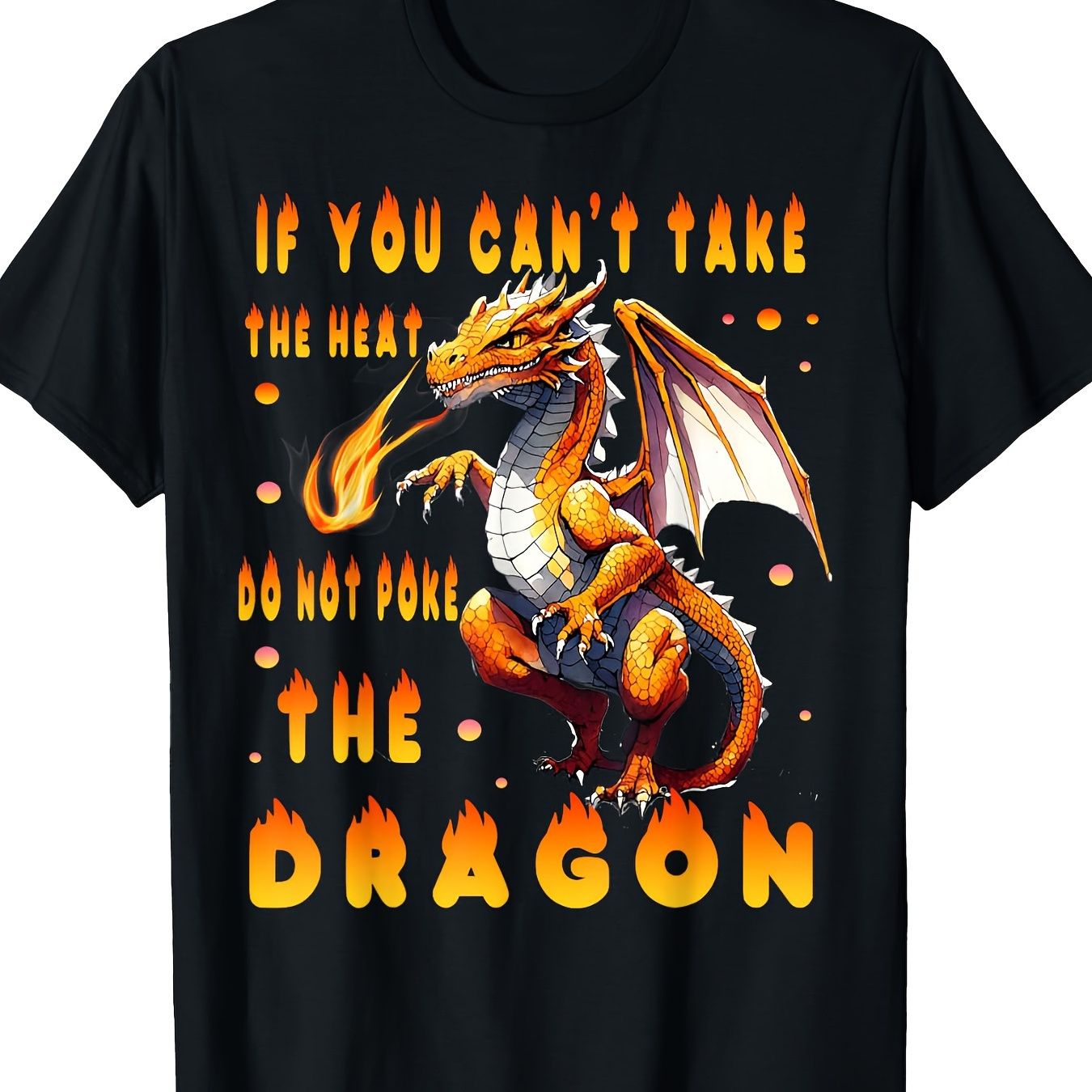 

Flying Cool Dragon Flame-spewing -100% Cotton - 220g