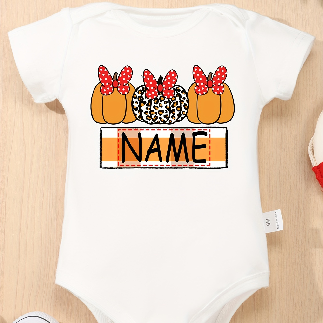 

Halloween & Bow For Kids - , , , Round Personalized , For