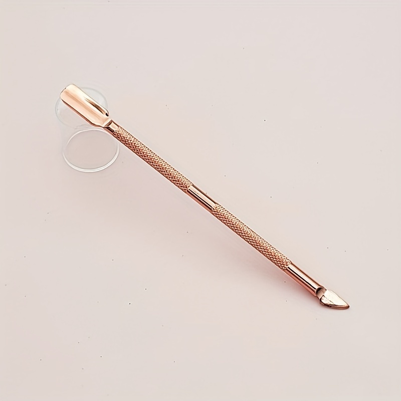 

Golden Rose Nail Cuticle Pusher Scraper Remover Stainless Steel Nail Art Pedicure Accessories Manicure Tool