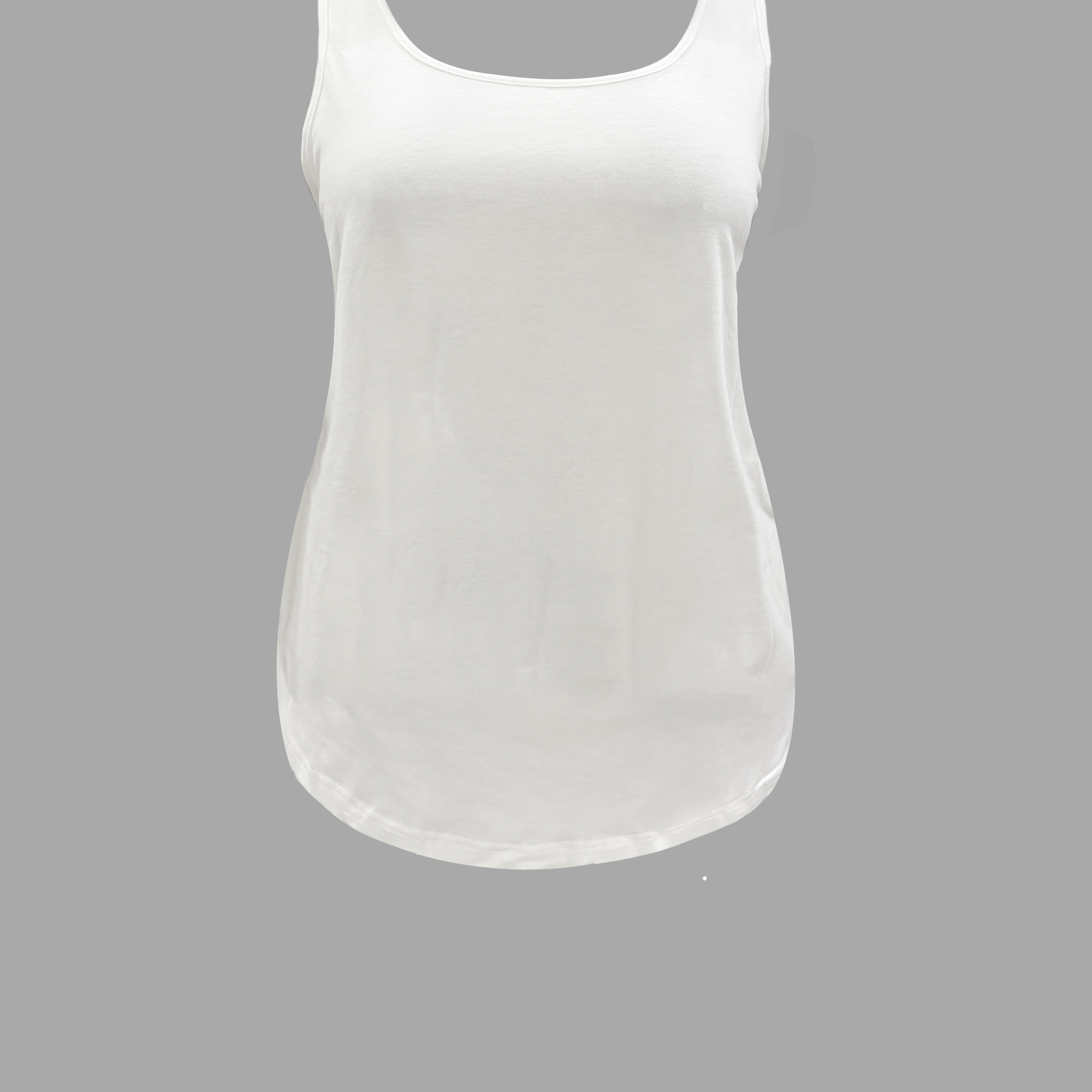 

1pc Women' Tank Top - , Plus Size, , -, , , And Dry , Round , ,
