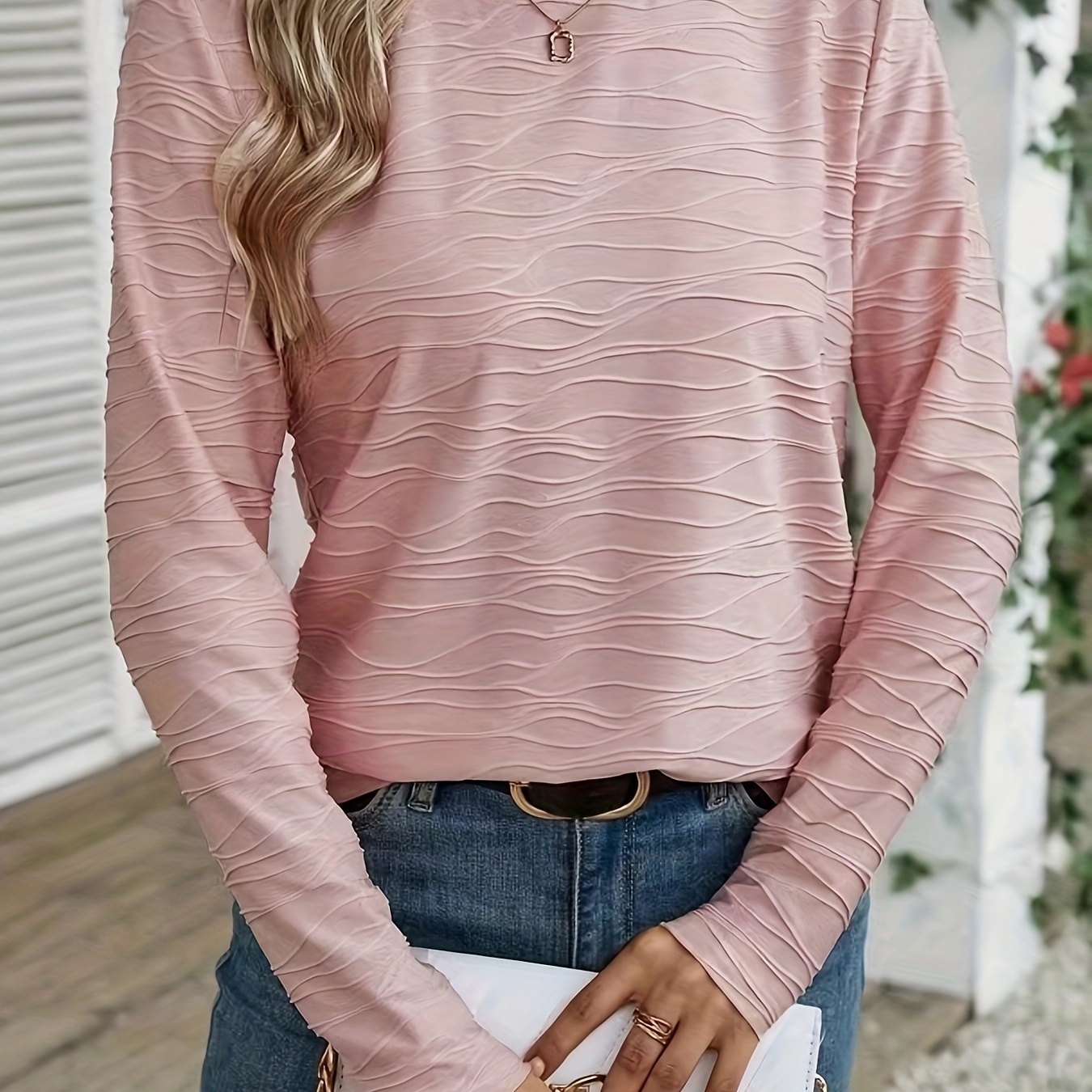 

Long T- For , Elastane, Comfortable Regular Fit - Suitable For Fall/