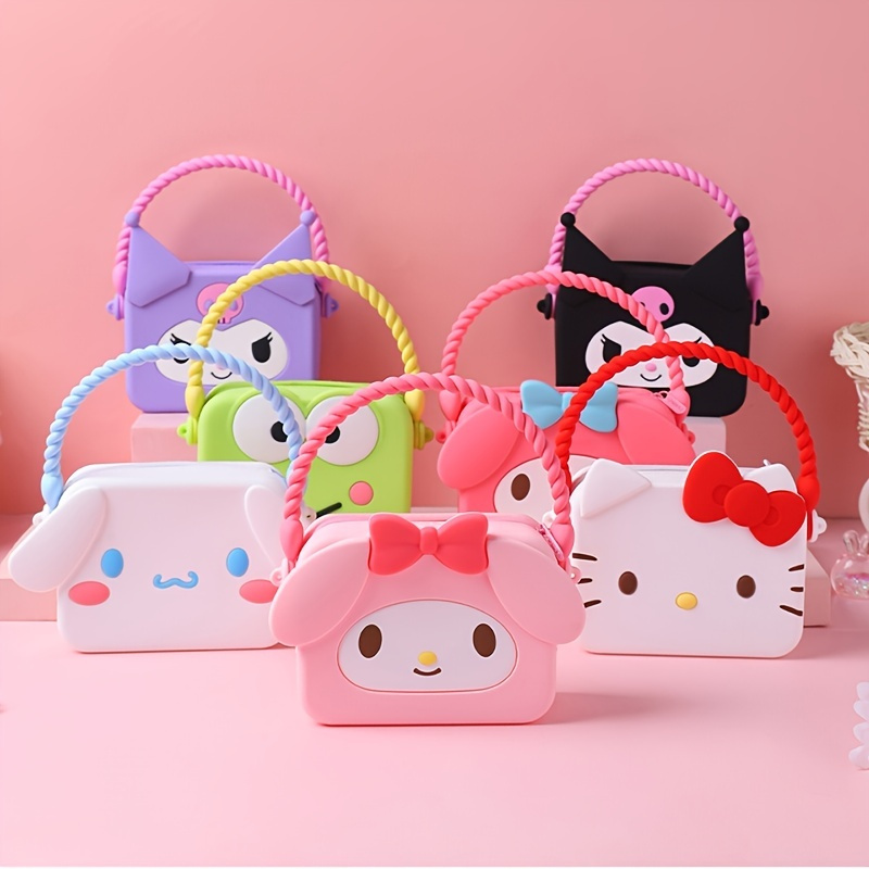 Hello Kitty Messenger Bag: Cosmetics $36