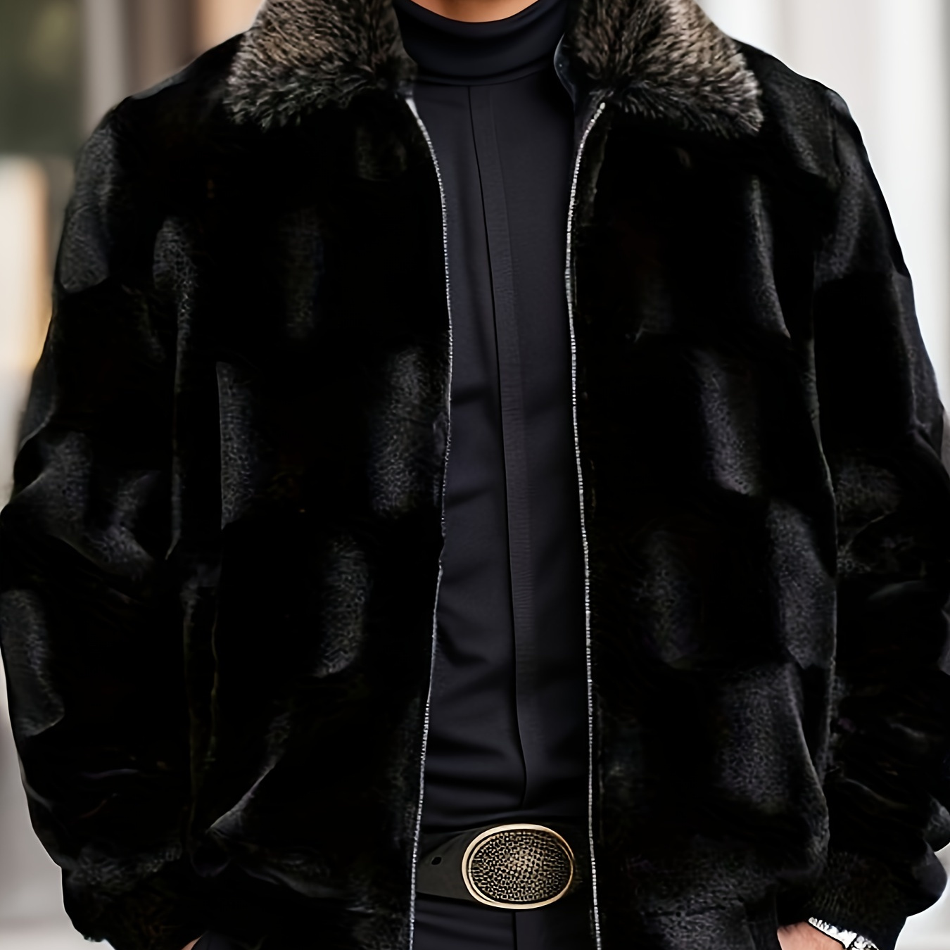 

Men's Chic Warm Fleece Jacket For Fall Winter