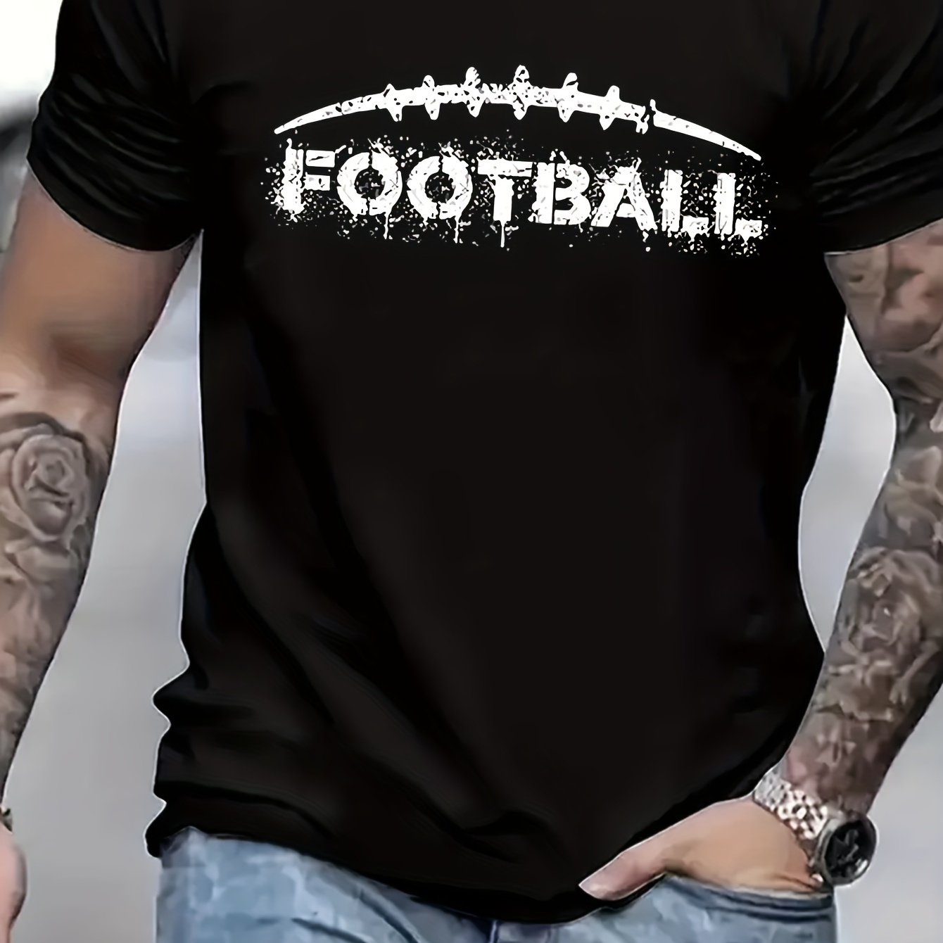 

Men's Fashion Casual T-shirt, Breathable And Sweat-absorbent, Soft And Comfortable Cool