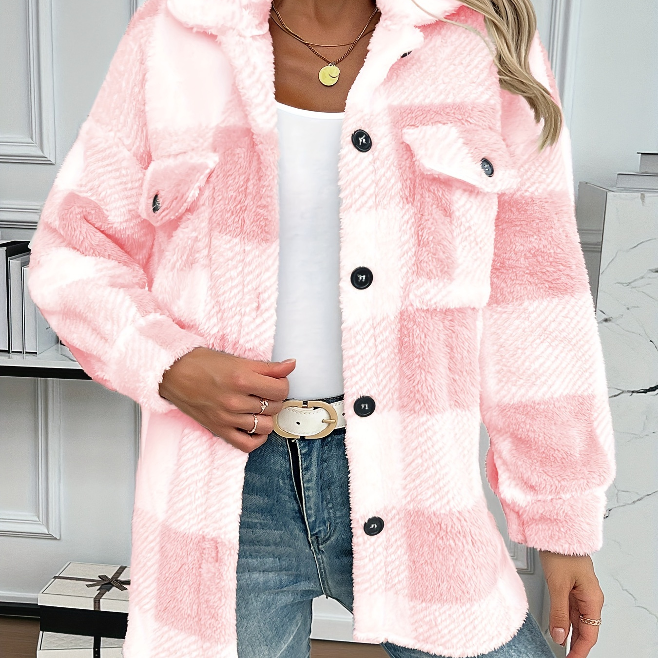 

Long Fluffy For Fall & , Women's Clothing
