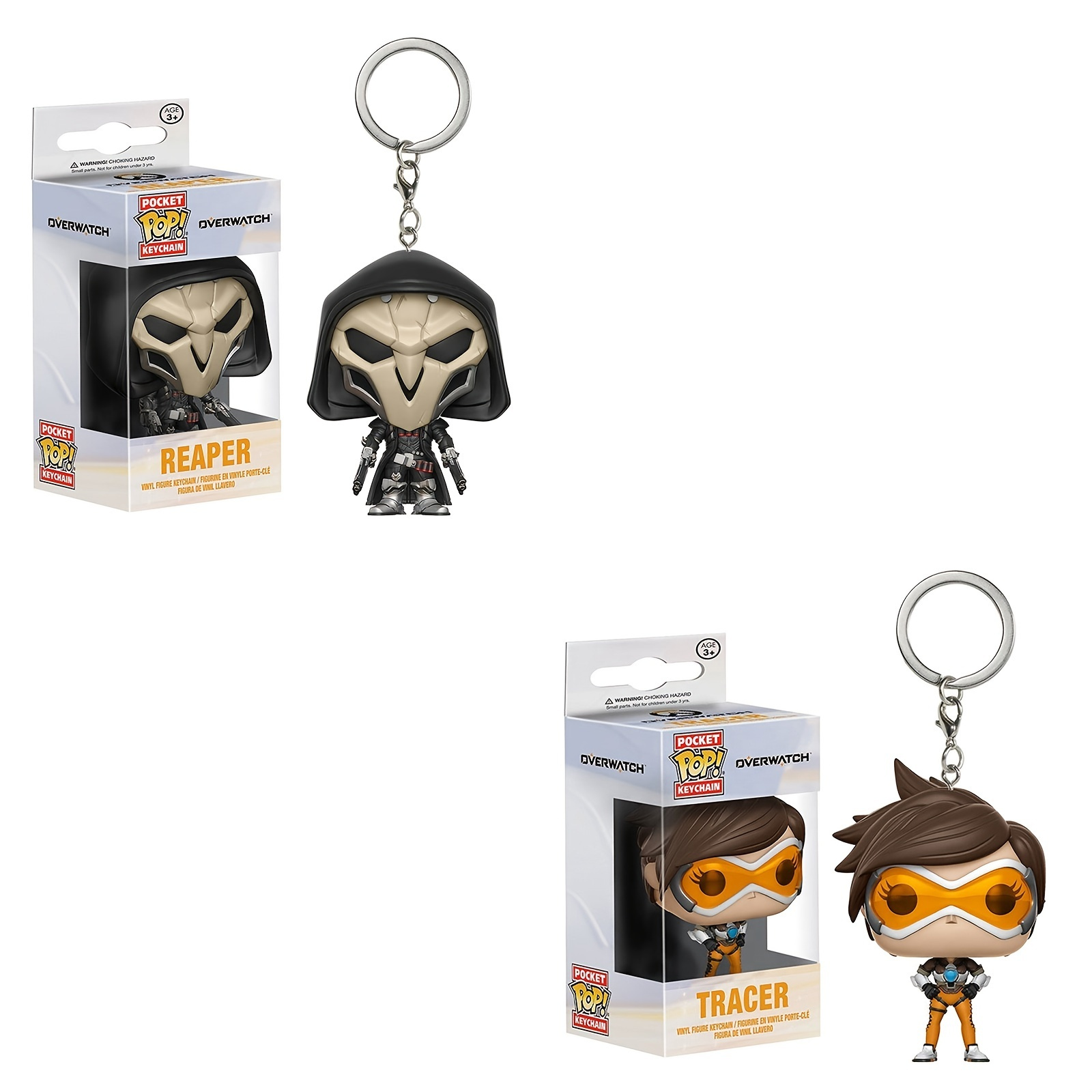 chaveiro Funko Pocket Pop Overwatch Tracer