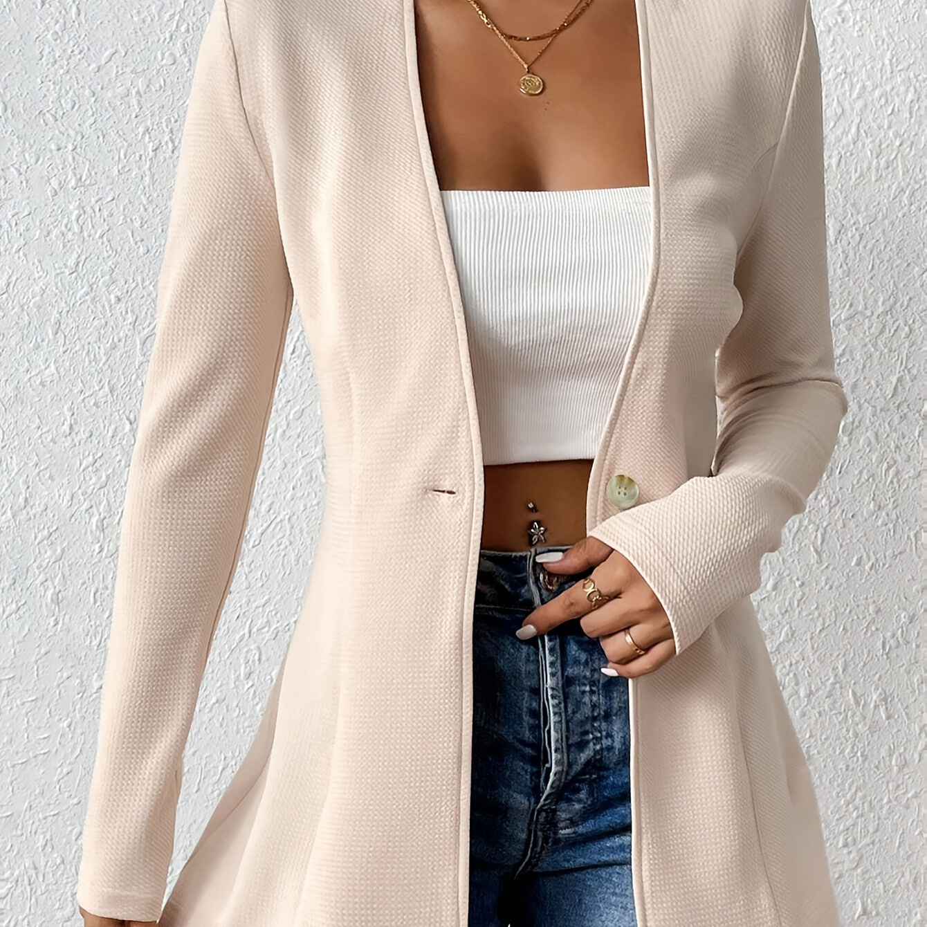 

Breasted , Long For & , Women's Clothing