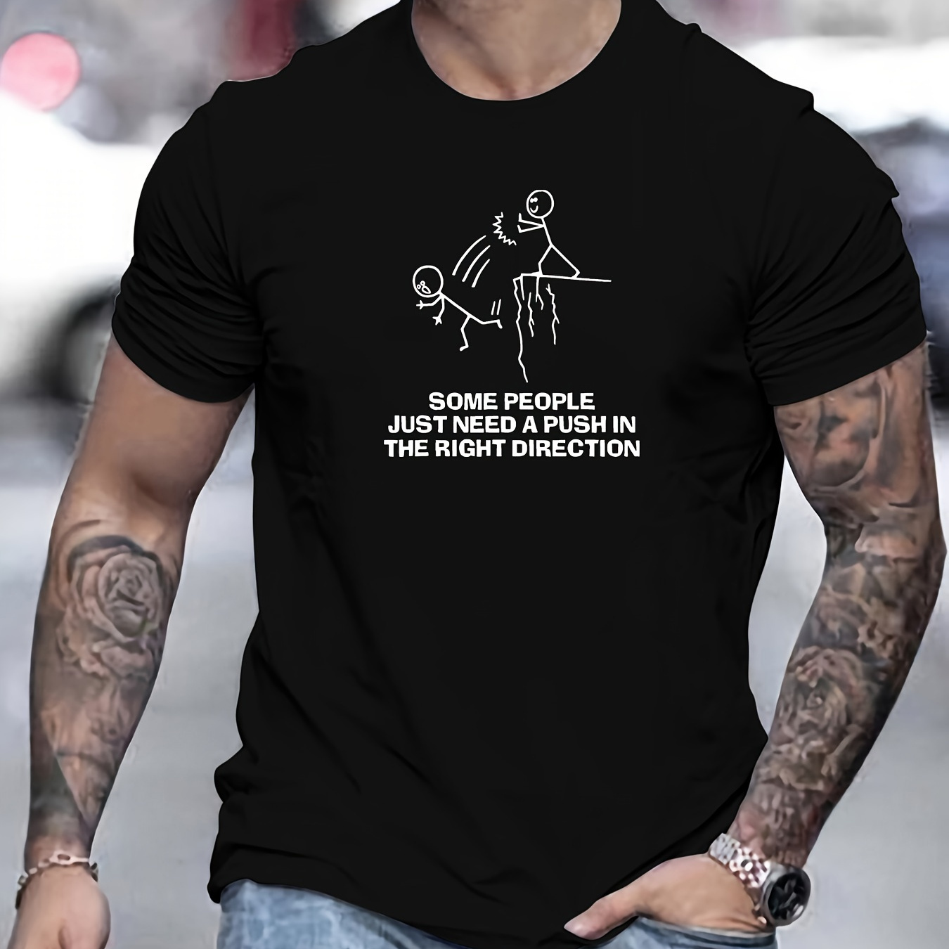 

' A In The ' Graphic Tee - , T- For Summer