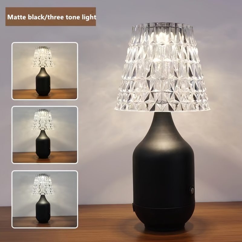 1pc Led Touch Desk Lamp Retro Bar Desk Lamp Coffee Restaurant