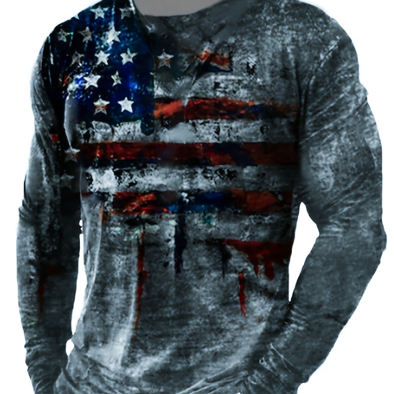 

Men's Print Short Sleeve Crew Neck T-shirt, Style Graphic Top, Street