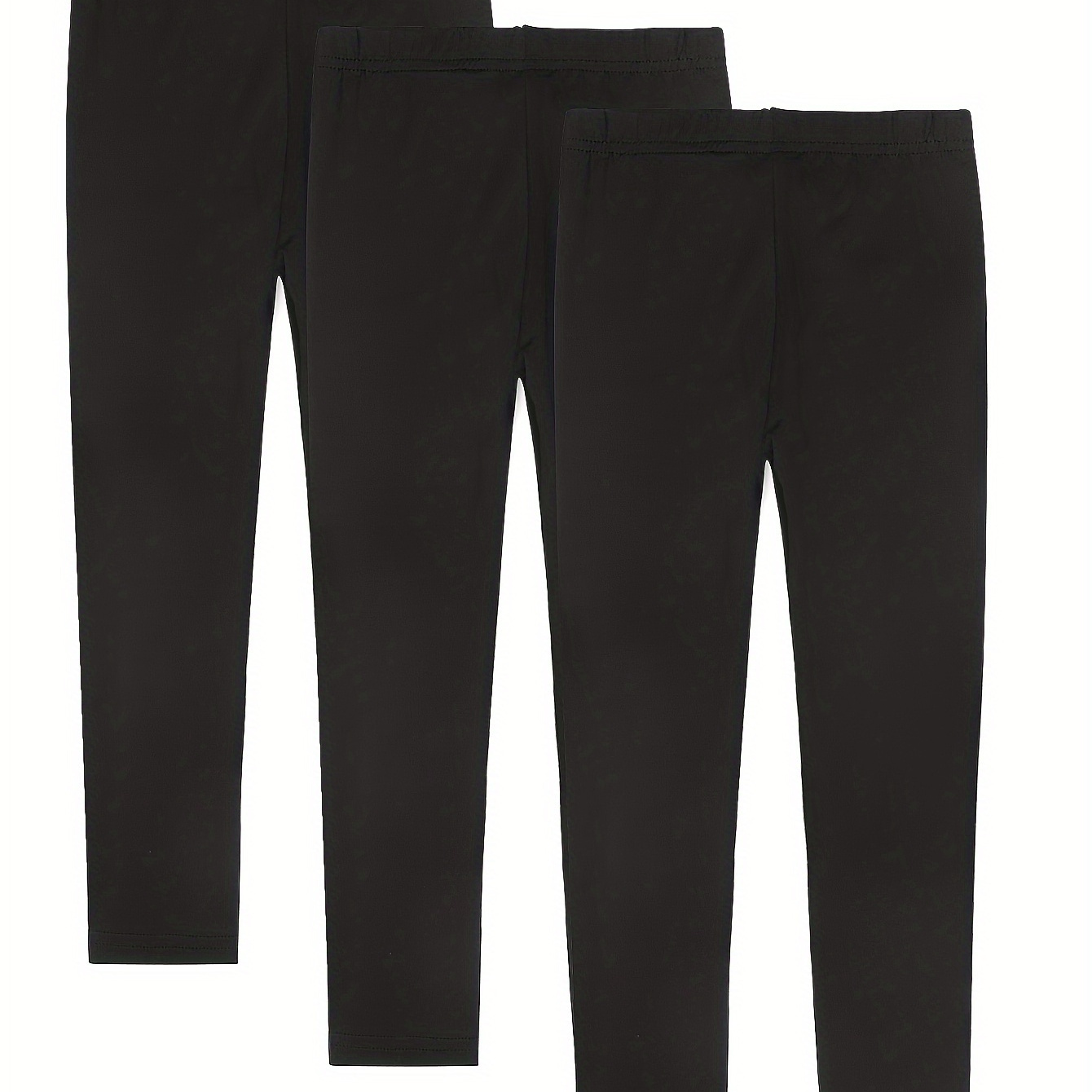 

Girls 3pcs/set Thin & Tight Leggings Pants For Outdoors