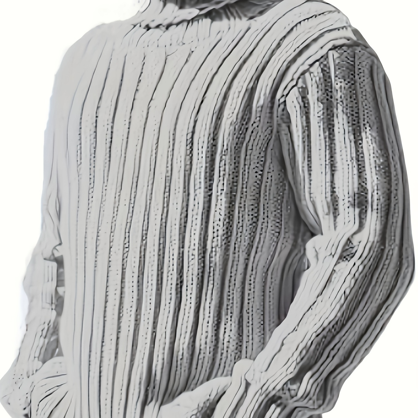 

New Fashionable And Casual Men's Knitted Turtleneck