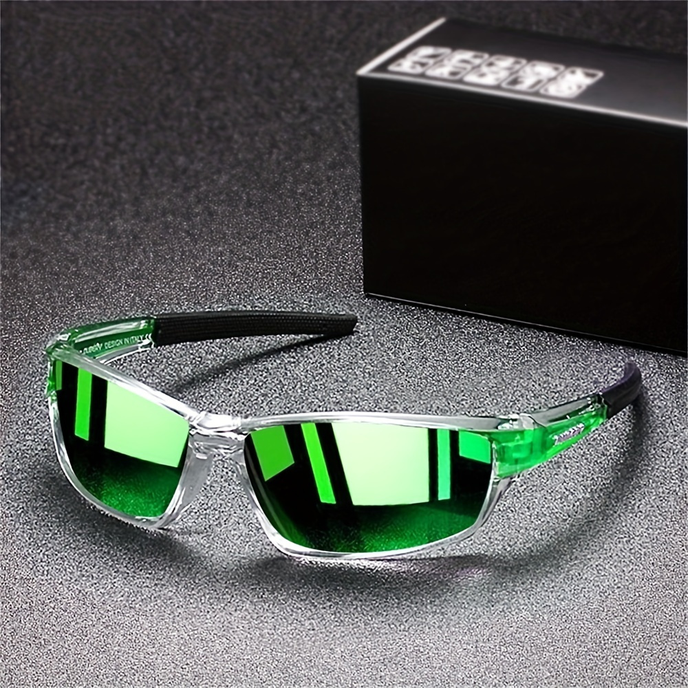 

1pc Polarized Protective Sunglasses: Perfect For Outdoor Sports, Biking, Cycling, Running, Fishing & Hunting!