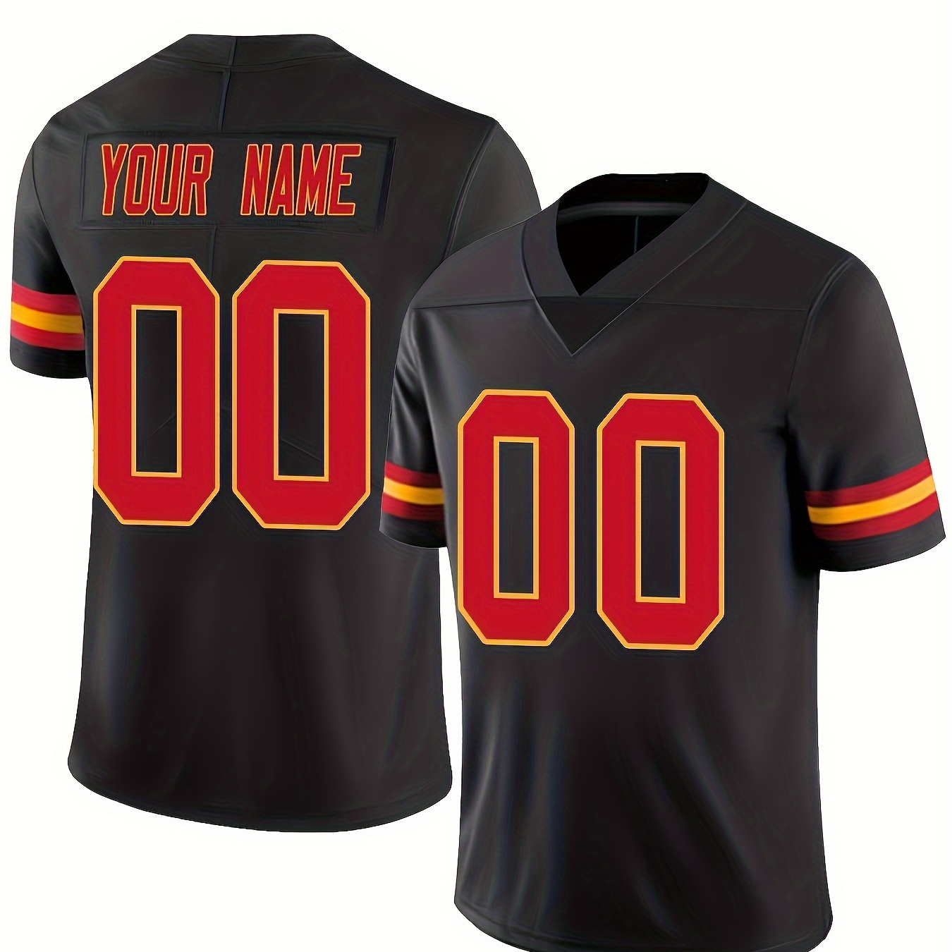 

Jersey - Personalized & , Embroidered, V-, Polyester, For & , S-3xl