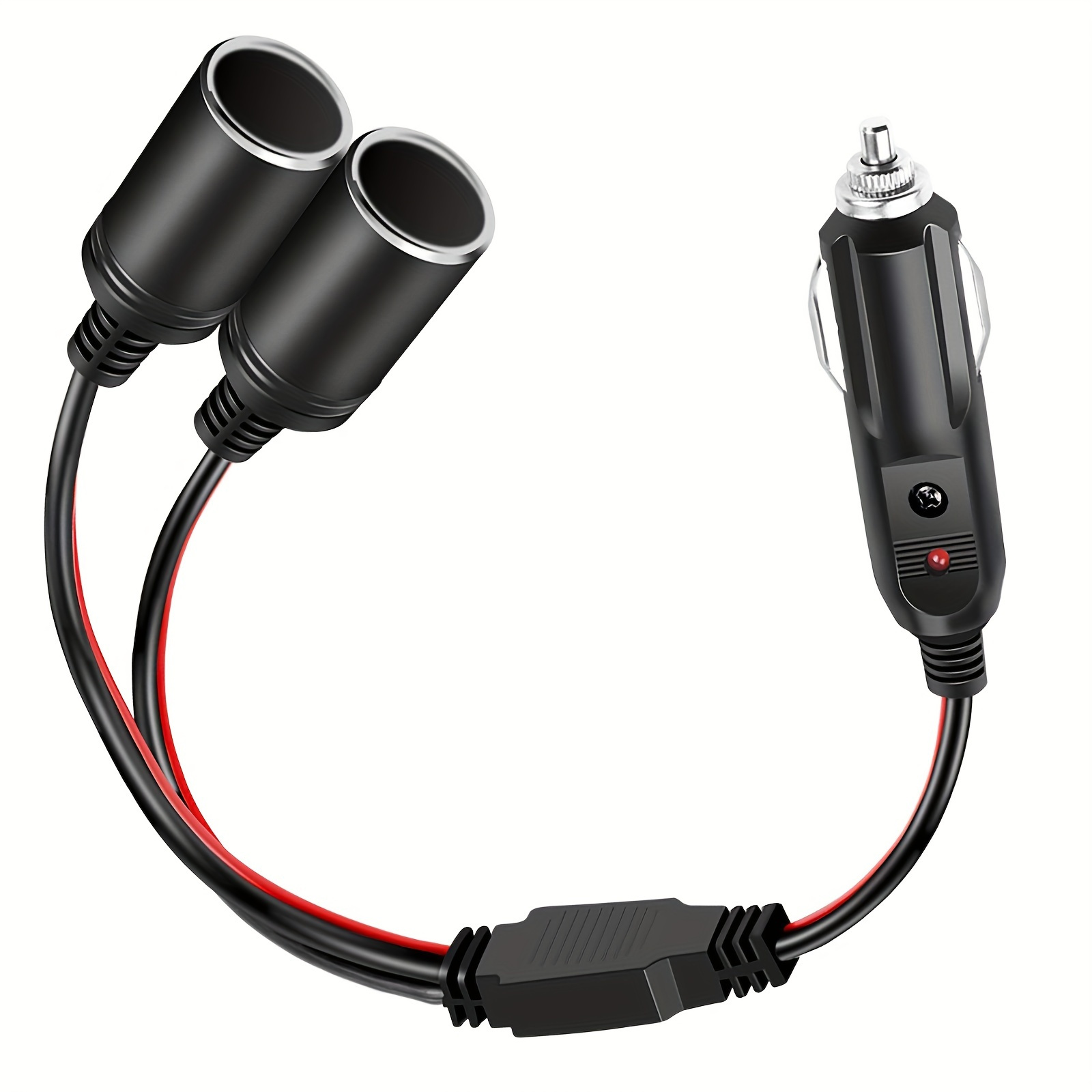 3m Car Cigarette Lighter Extension Cable With Switch 12V 15A Car Cigarette  Lighter Plug Socket Extension Wire Car Accessories