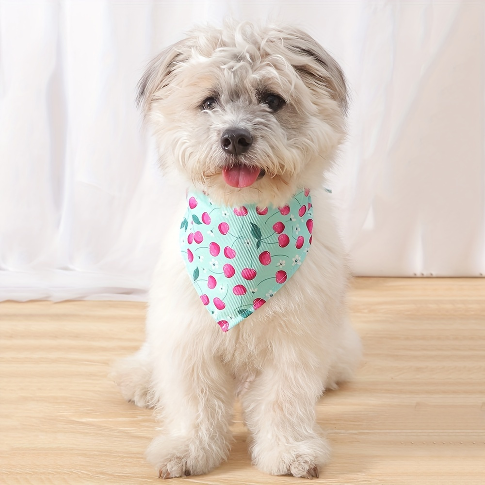 

Stylish Pet Bandana For Small And Medium Dogs - Soft And Absorbent Dog Scarf For Drool And Messes