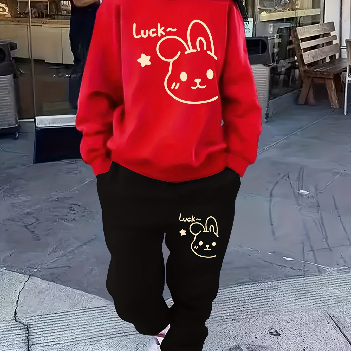 

's Sweatshirt & Set - , Washable - For Fall/, For ,