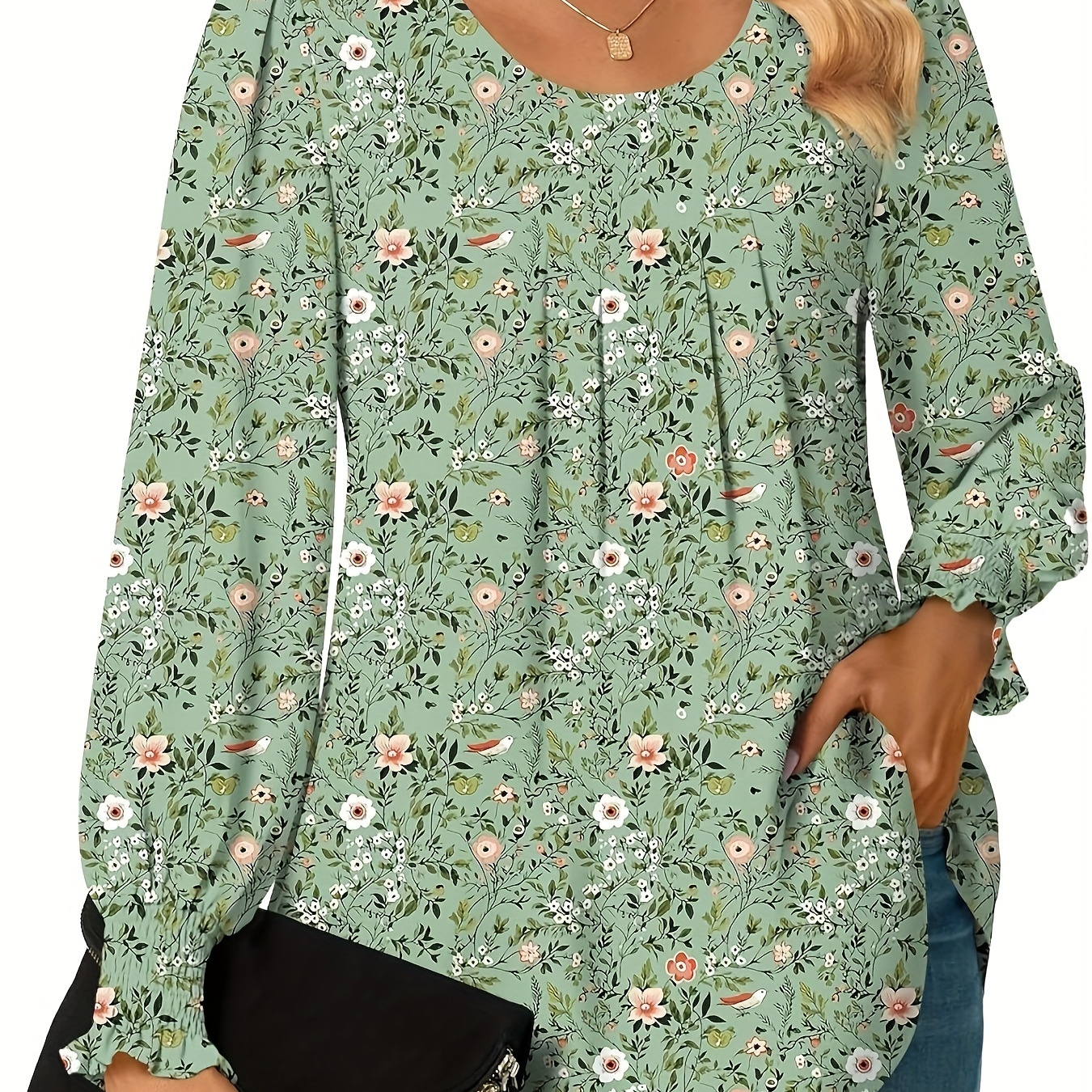 

Large Size Printed Shirt