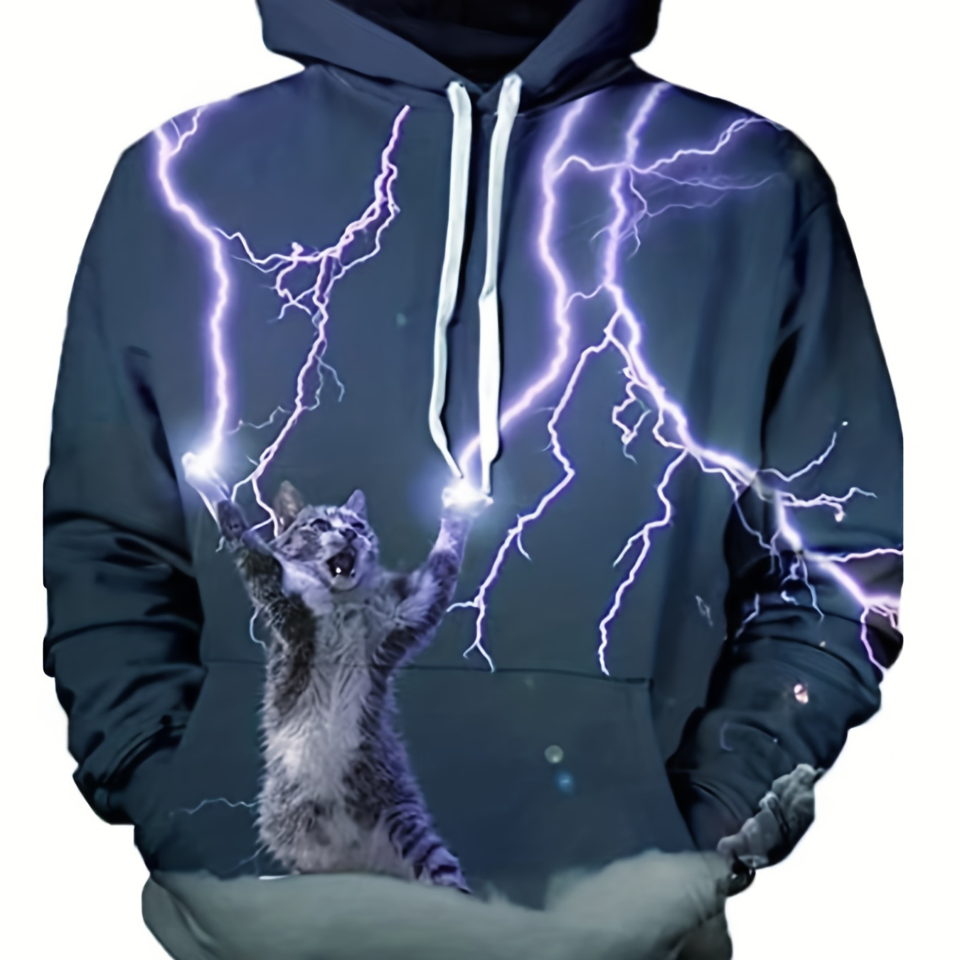 Purple discount lightning hoodie