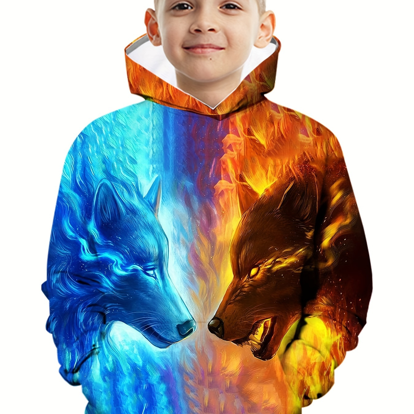 Fire and ice hoodie amazon sale