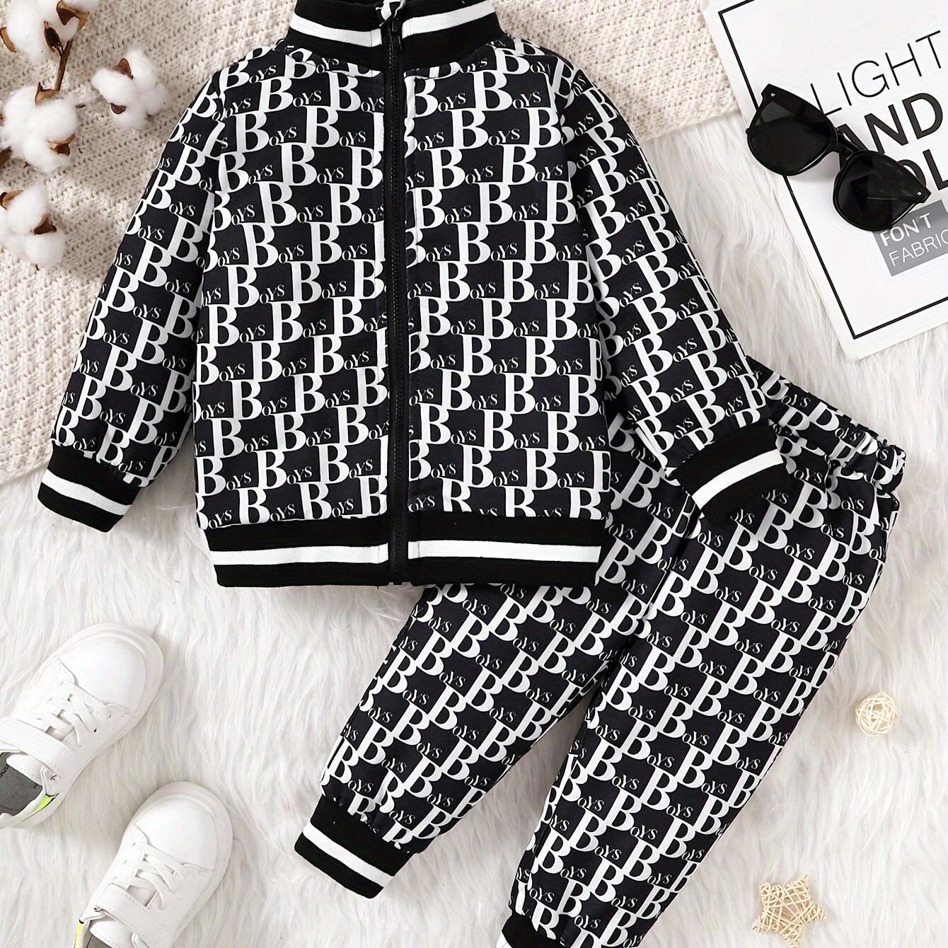 

Baby Boy Suit Autumn Winter New Autumn Fashion Western Boy's Winter Boy Sports Suit