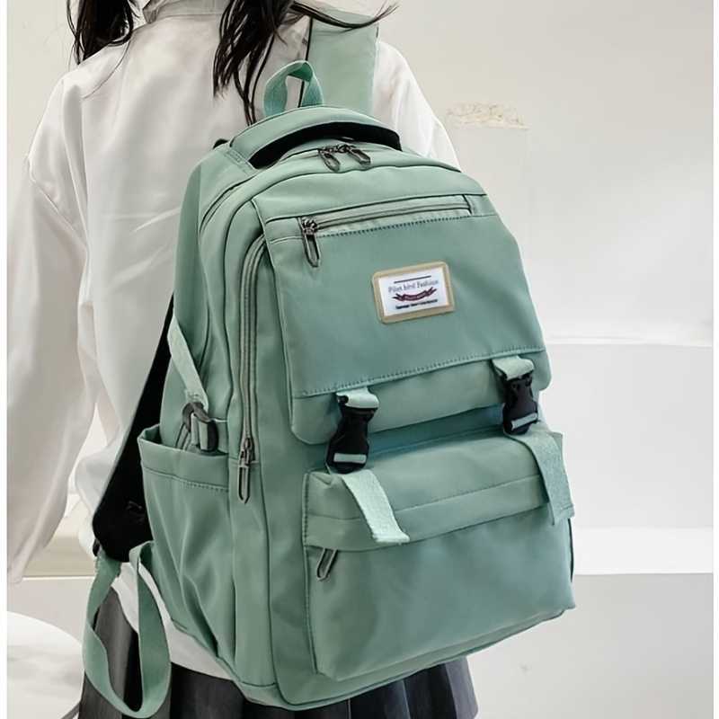 Backpack Nylon Student - Temu