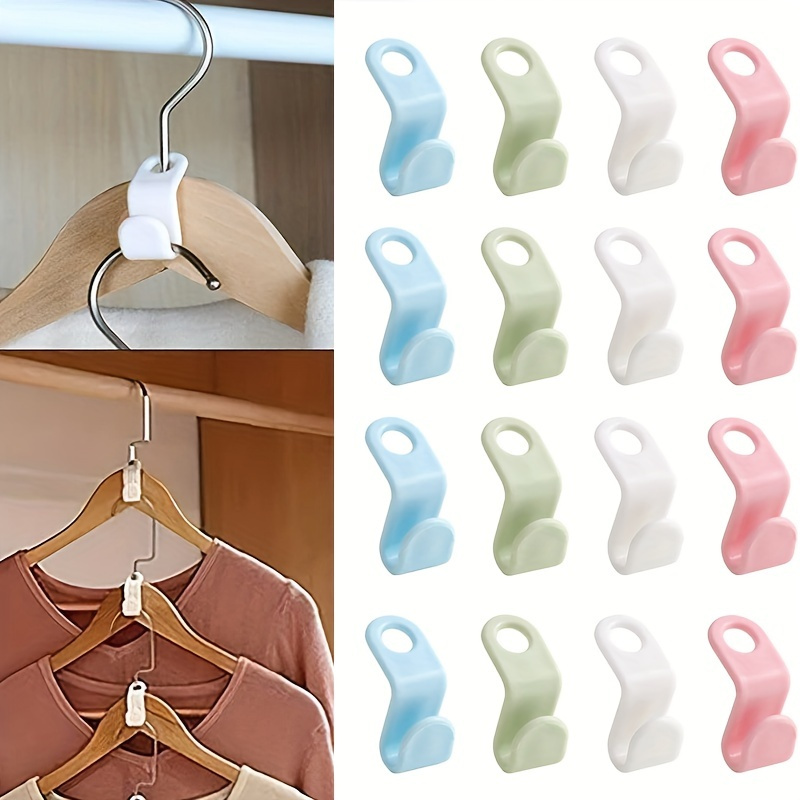 15 35pcs Clothes Hanger Connector Hooks Extra Large Size Space
